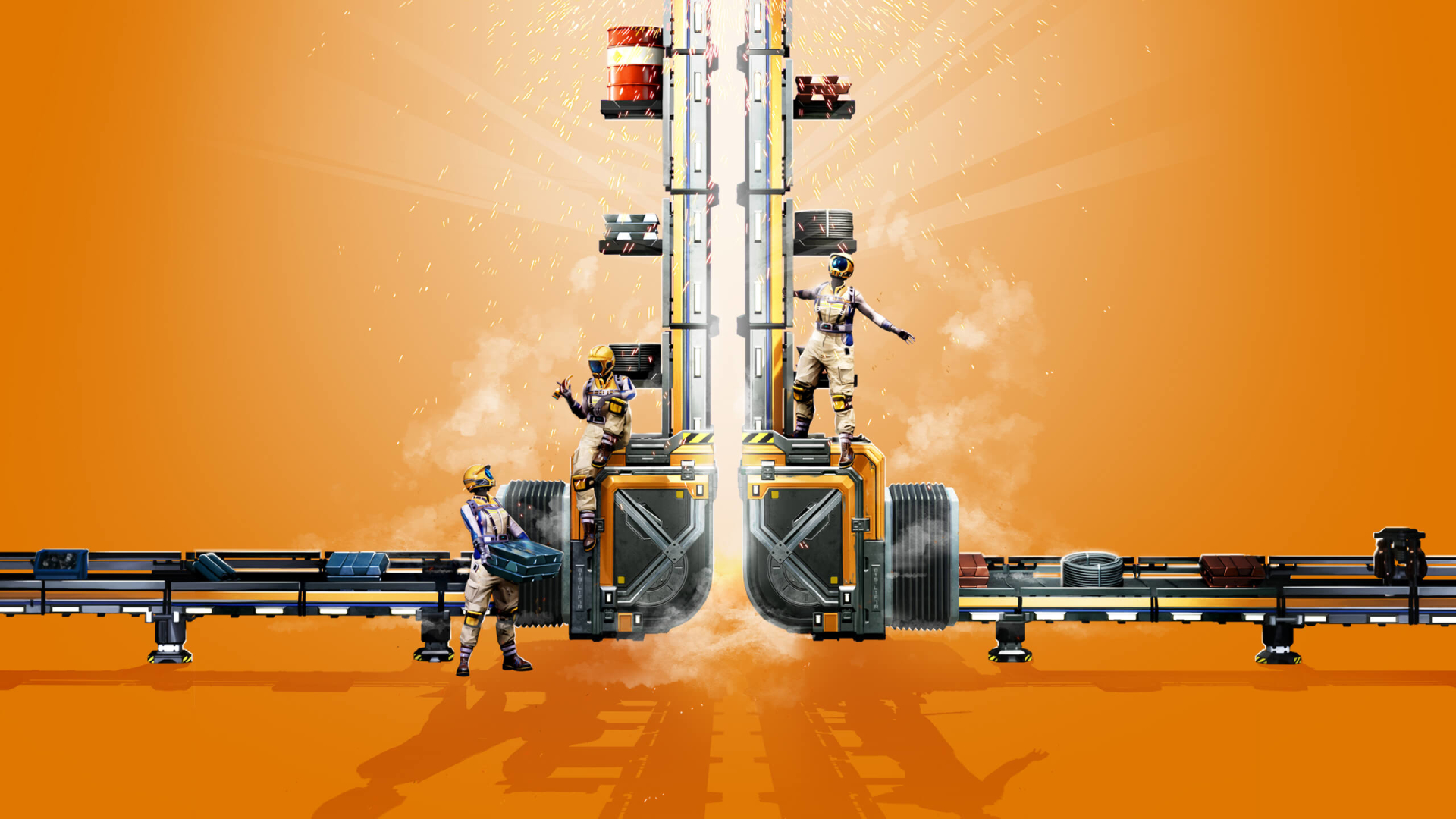 Satisfactory Game HD Wallpaper