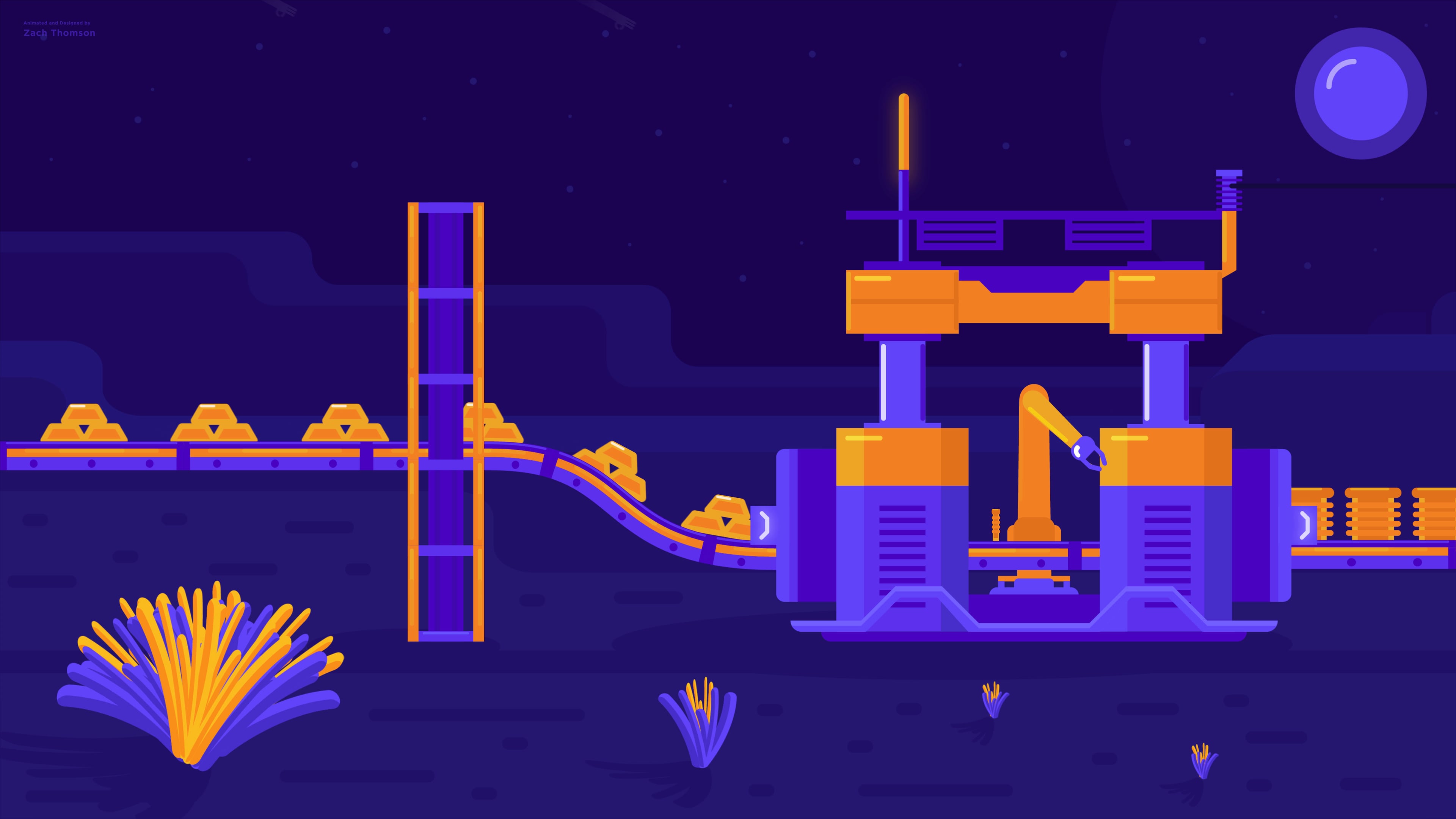 Satisfactory 4k Animation Wallpaper