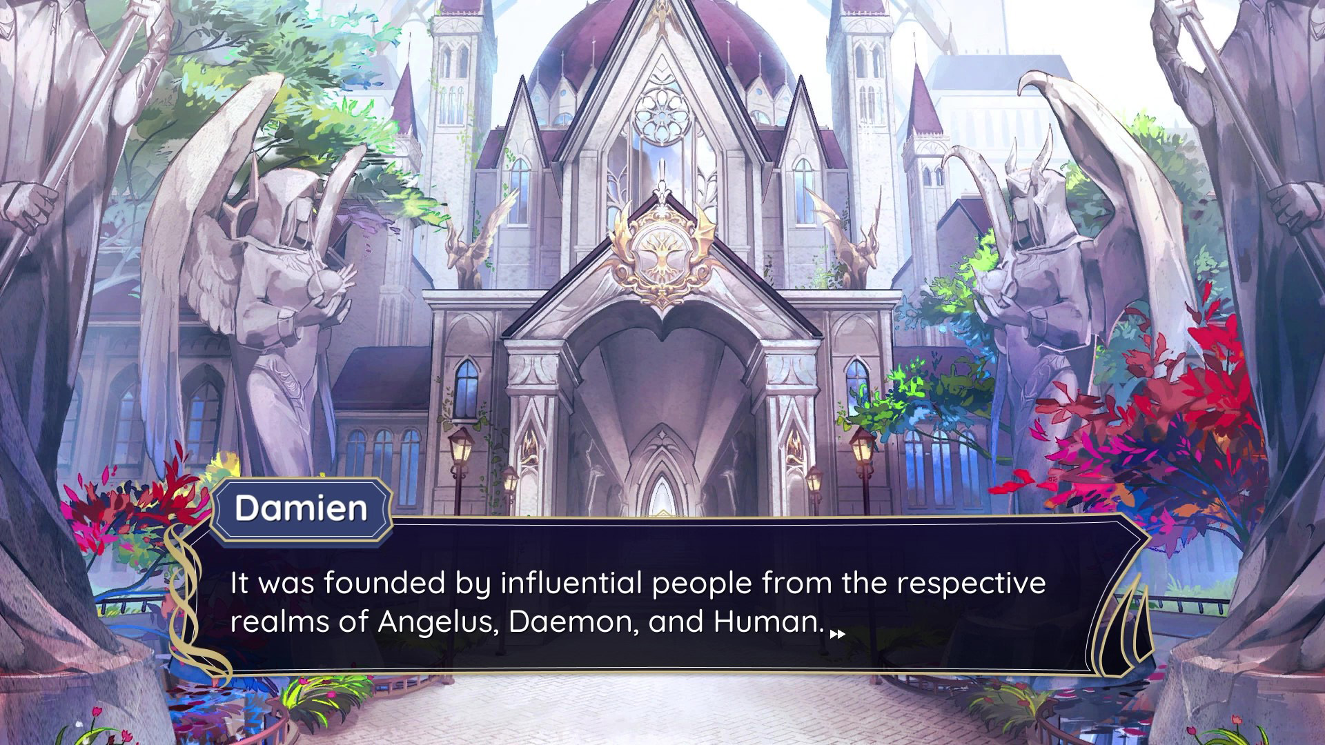 Otome visual novel Celestia: Chain