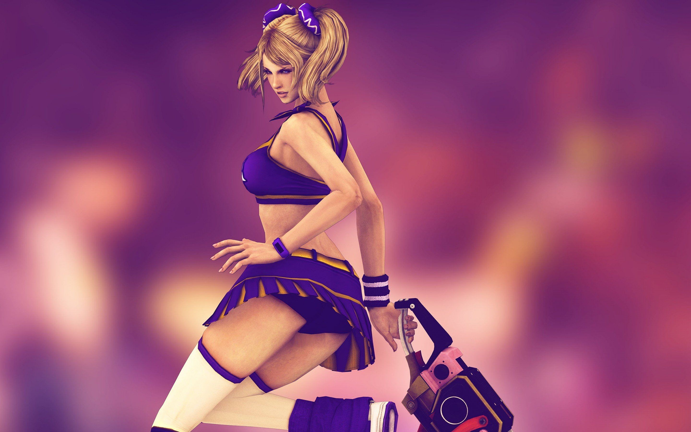 HD wallpaper: action, chainsaw, comedy