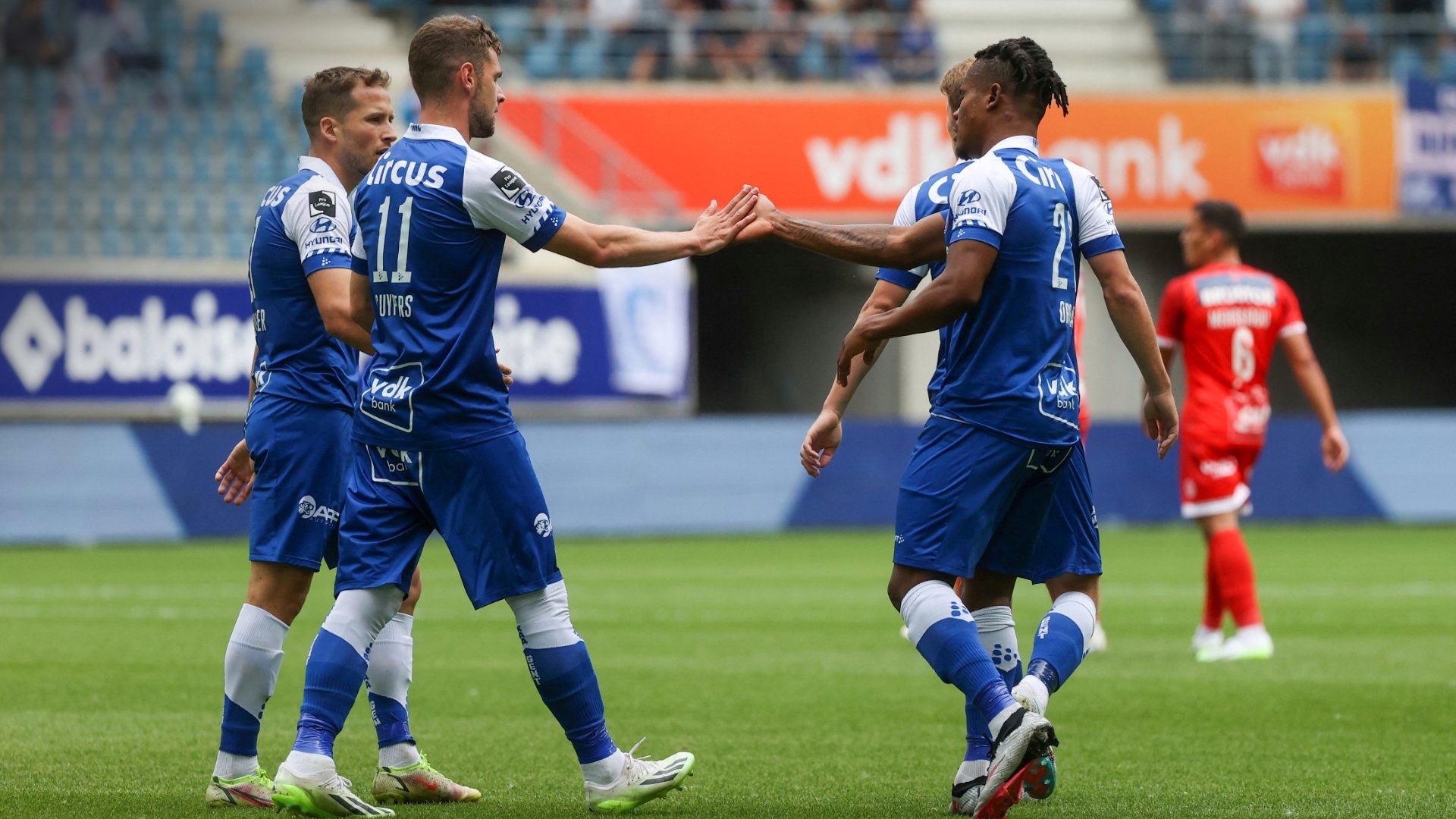 First League Goal in KAA Gent