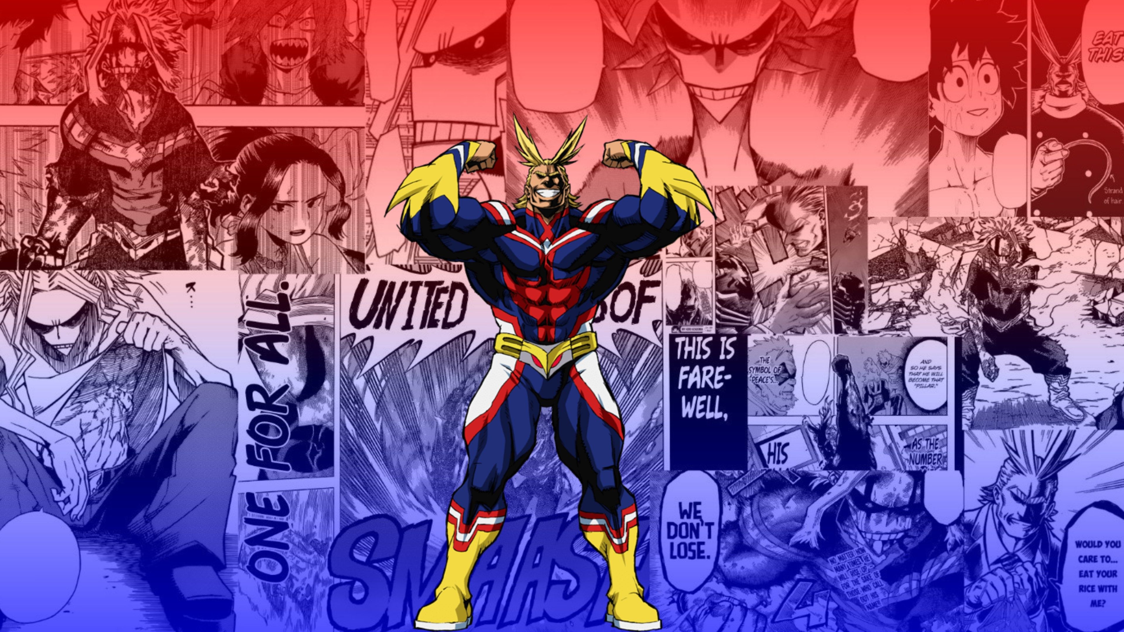 All Might HD Wallpaper Free Download