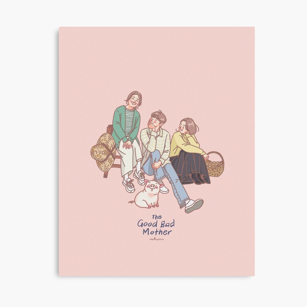 Bad Mother Illustration Art Poster