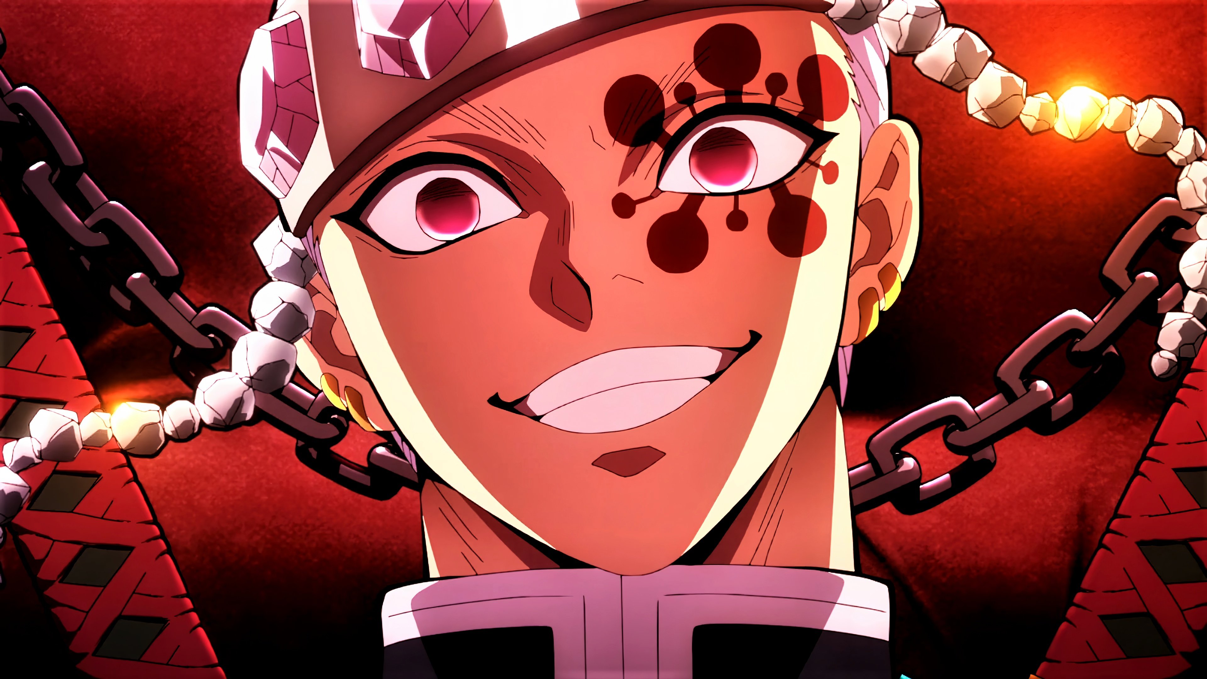 Tengen Uzui from Demon Slayer Anime Wallpaper 4k for Desktop