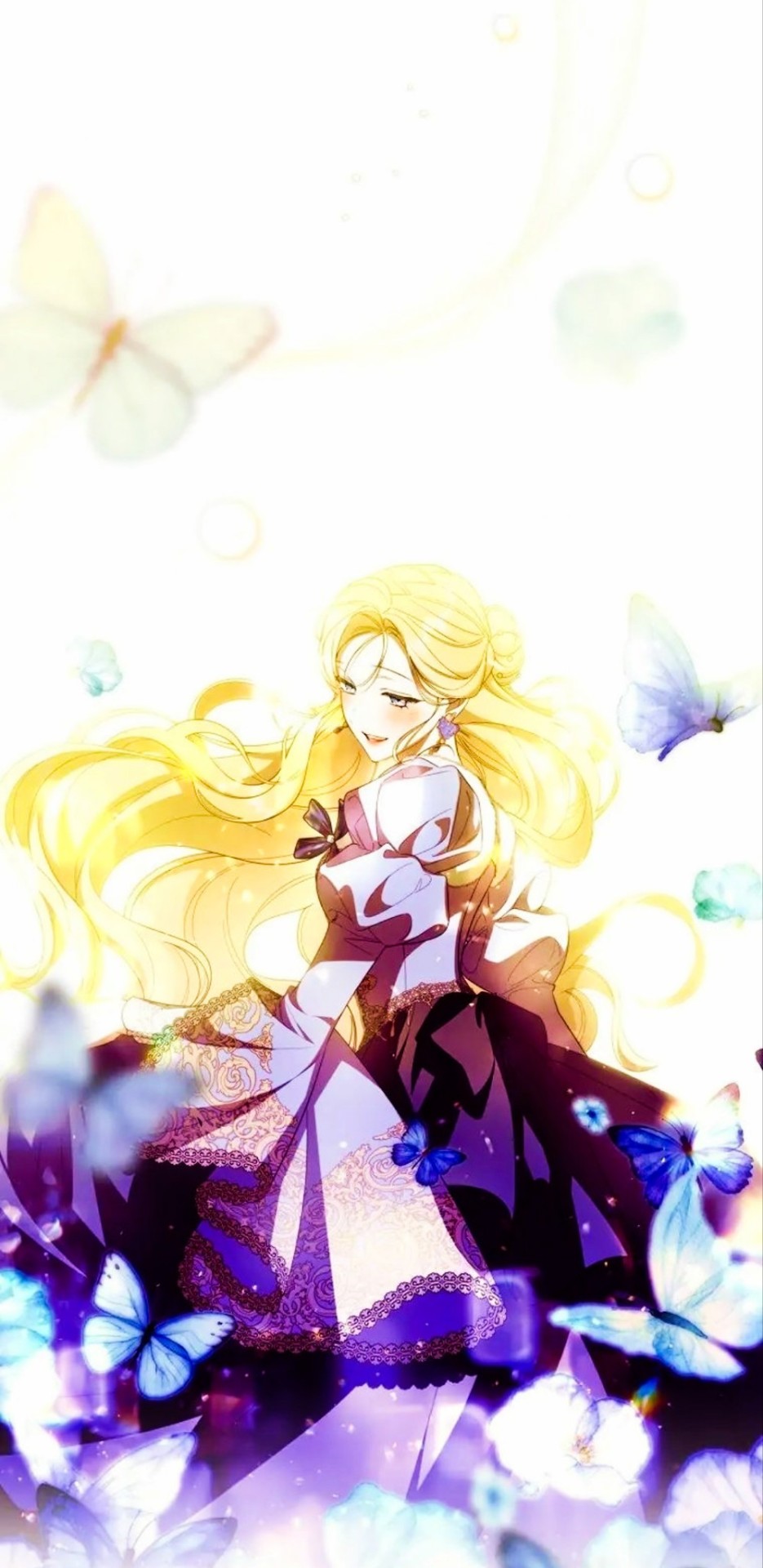 ꒰ blue butterflies ꒱ faith, freedom