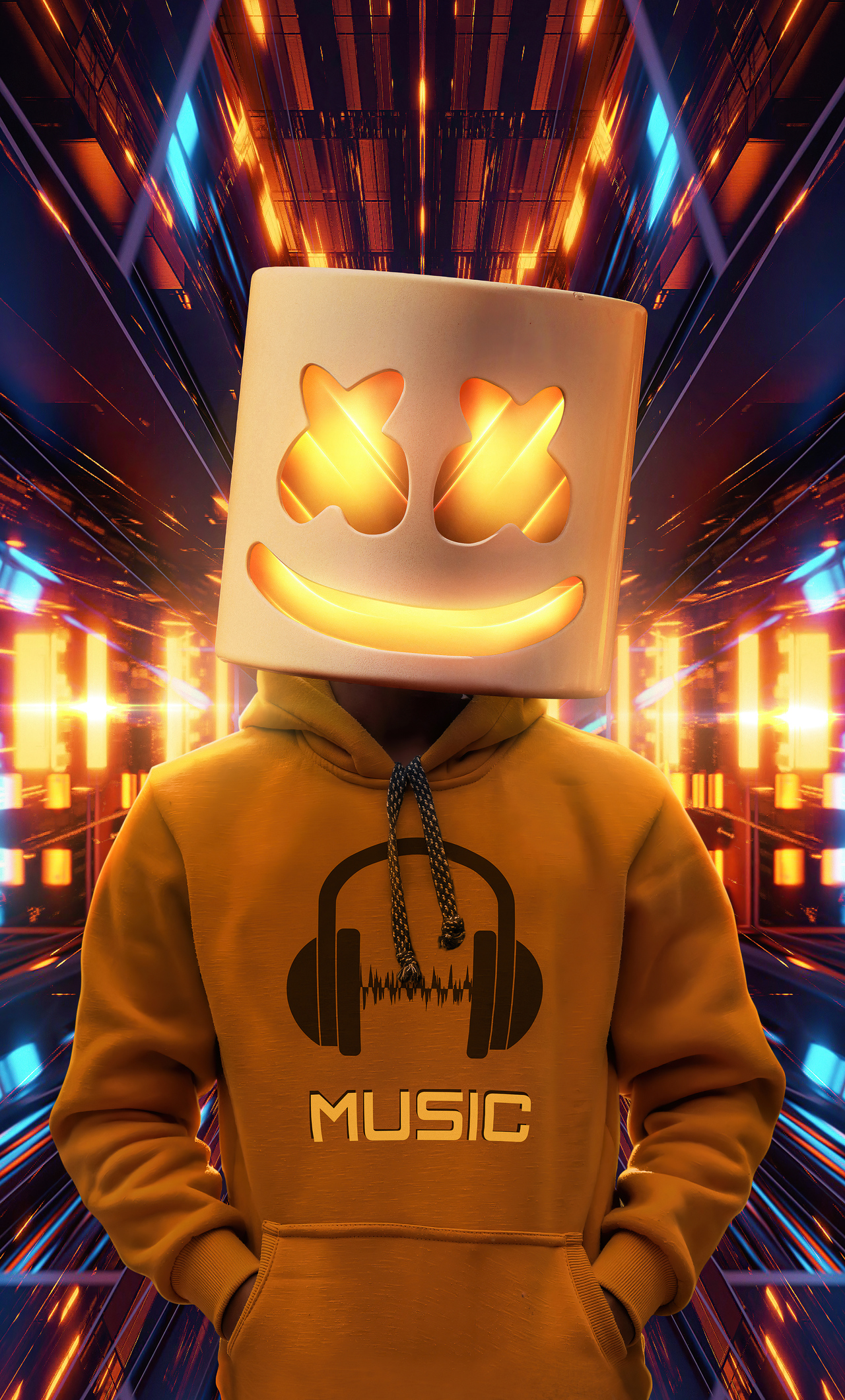 Gold Marshmello iPhone , HD