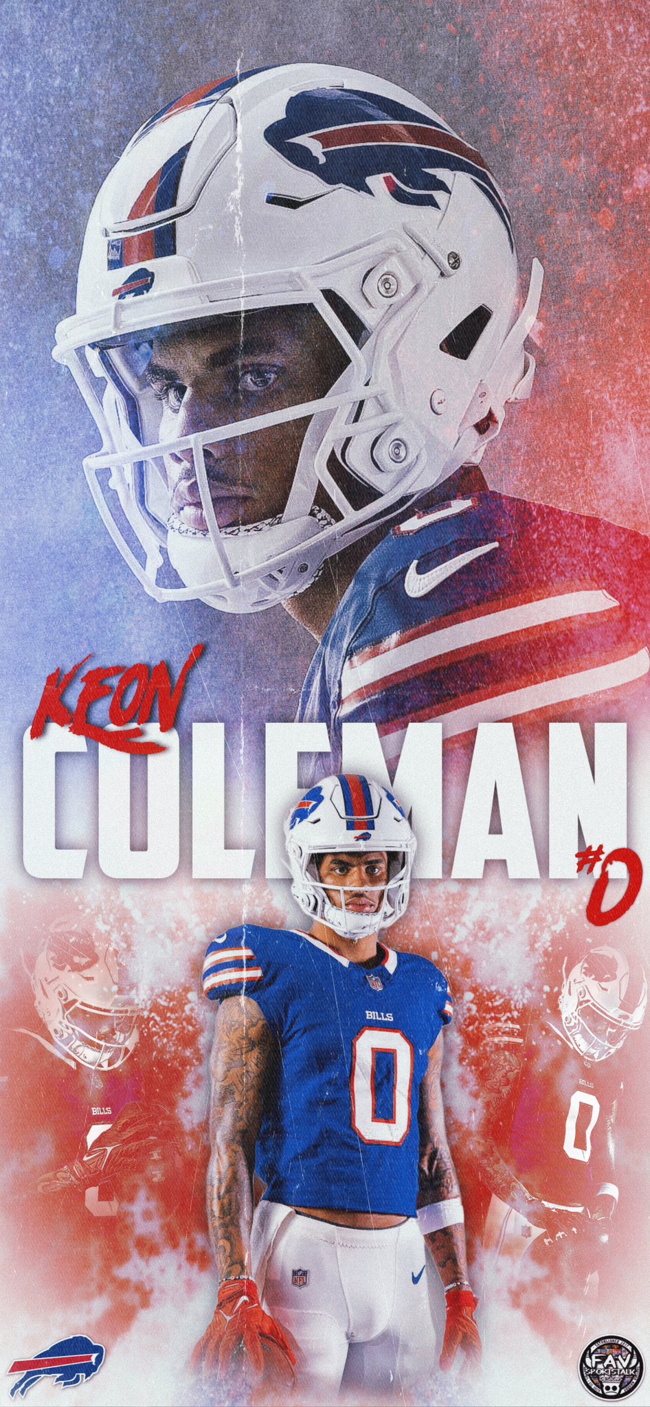 Keon Coleman Wallpaper