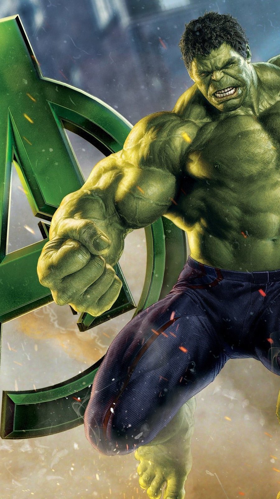 Hulk in Avengers Wallpaper 2k HD