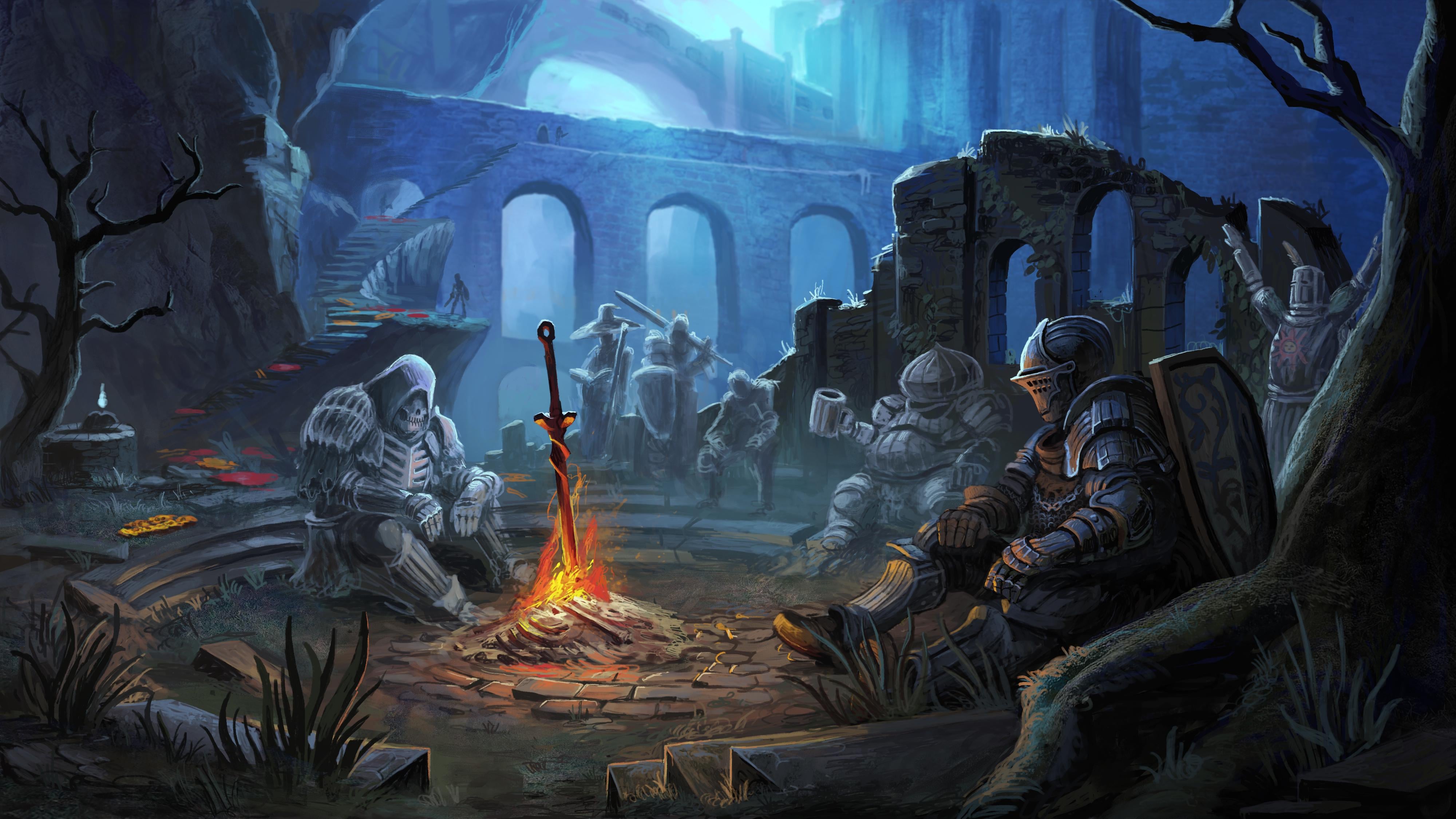 Firelink Shrine. A love letter i