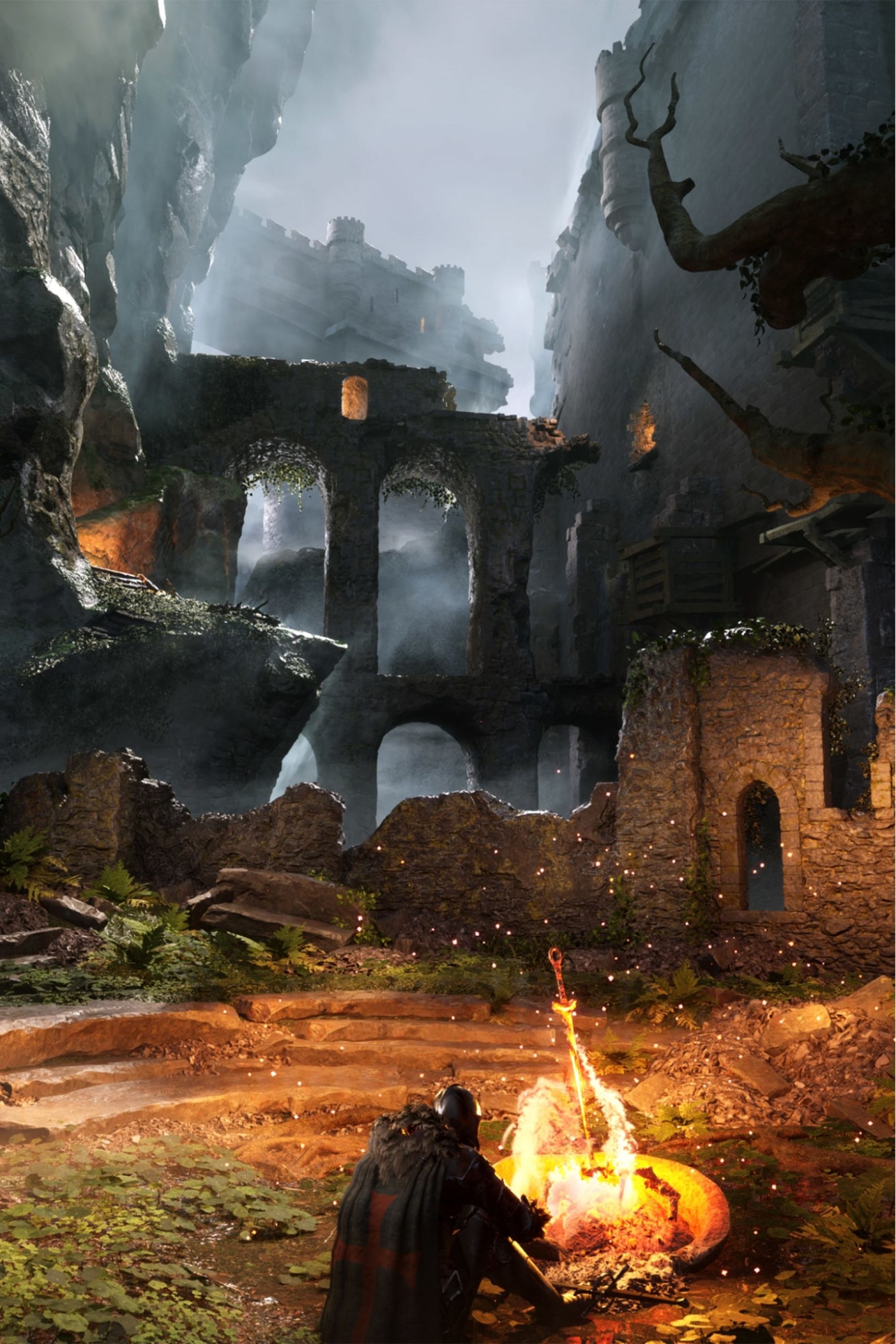 Dark Souls' Firelink Shrine