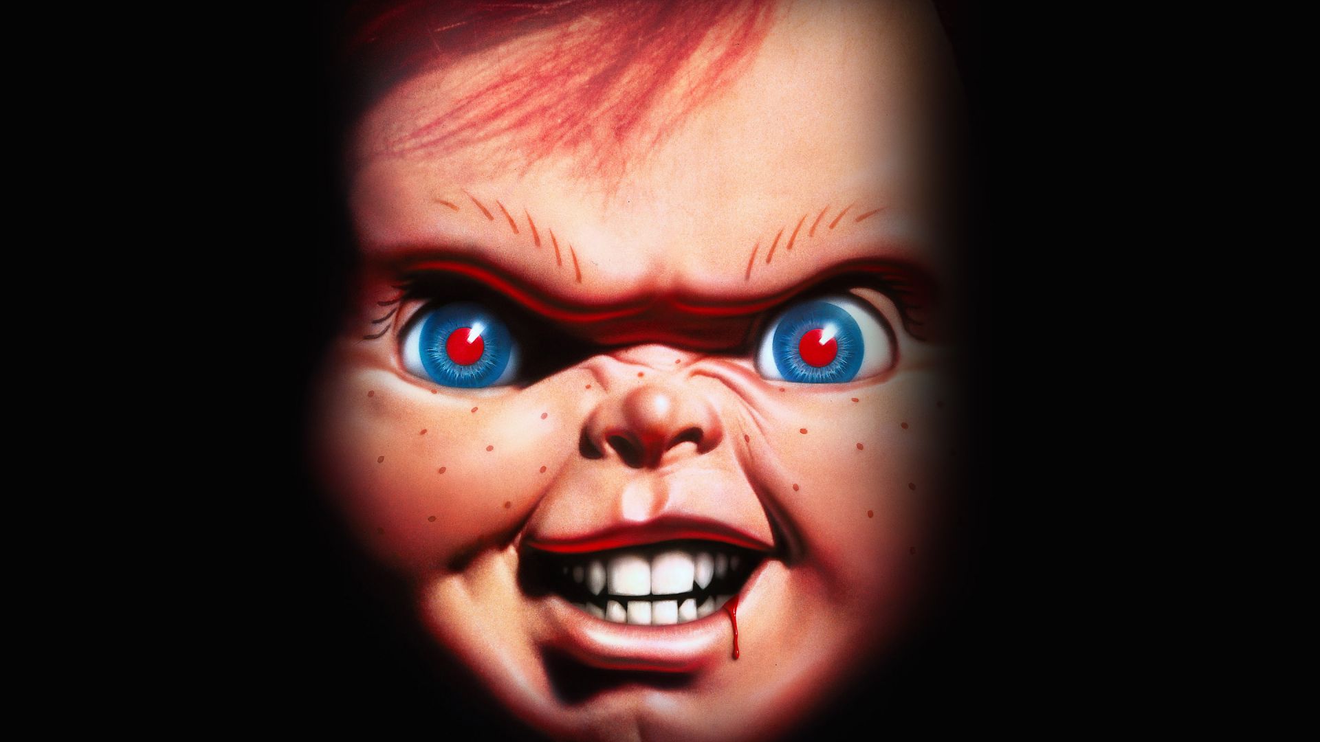 Desktop Wallpaper Chucky Toy Face, HD