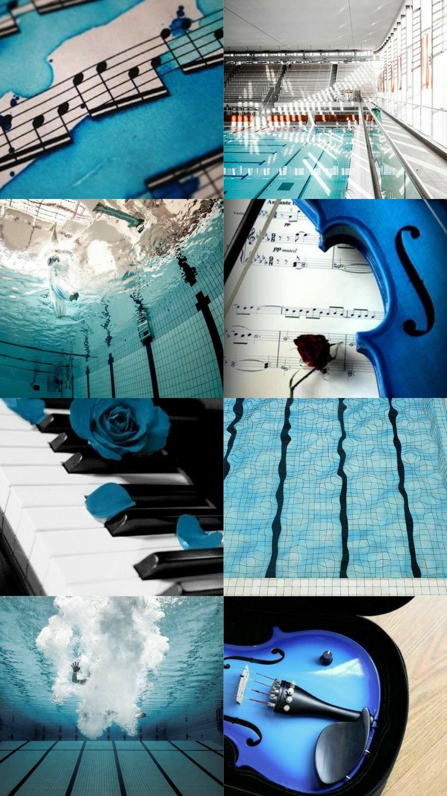 Swimming & Classical Music Aesthetic