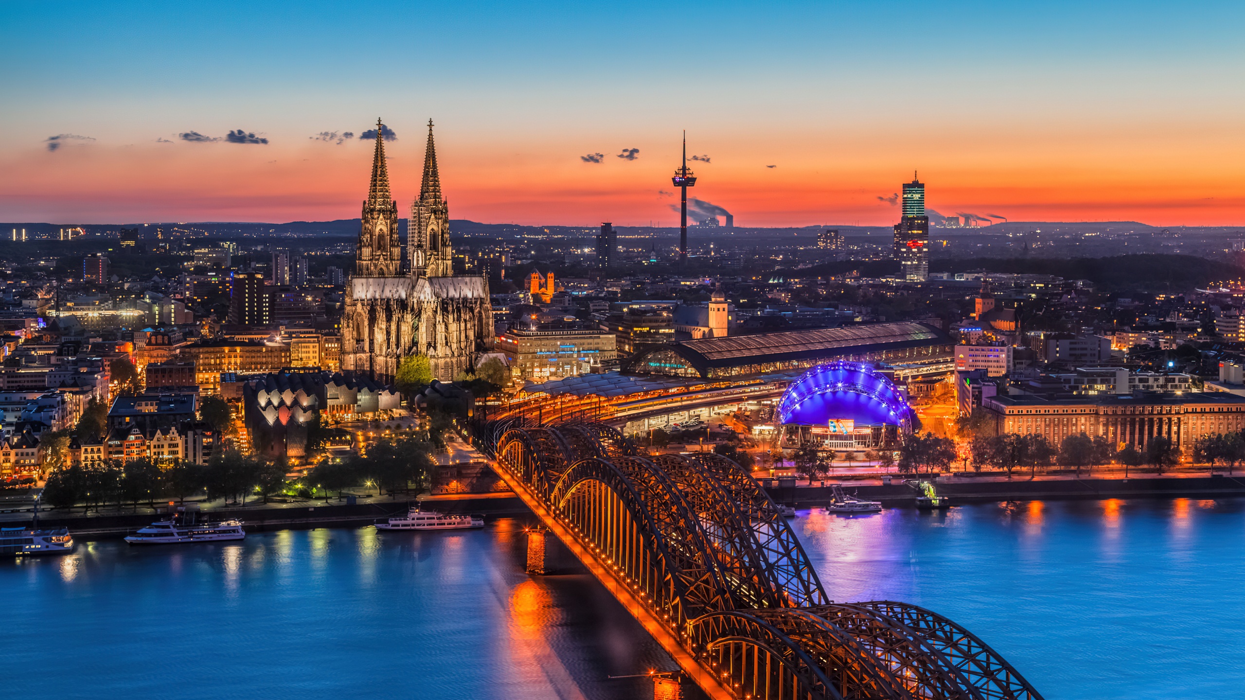Cologne Cathedral Wallpaper 4K, Germany