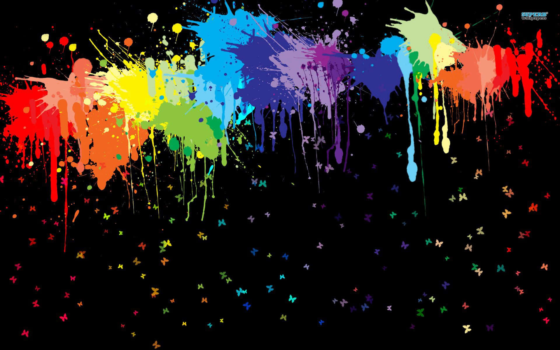 Color Splash Background. Wallpaper