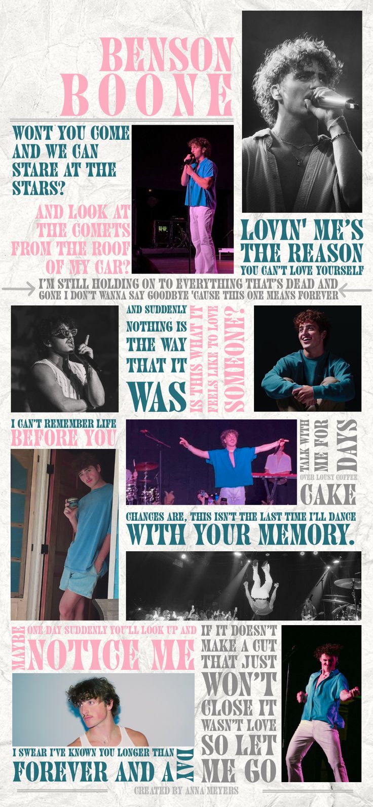 Benson Boone Wallpaper