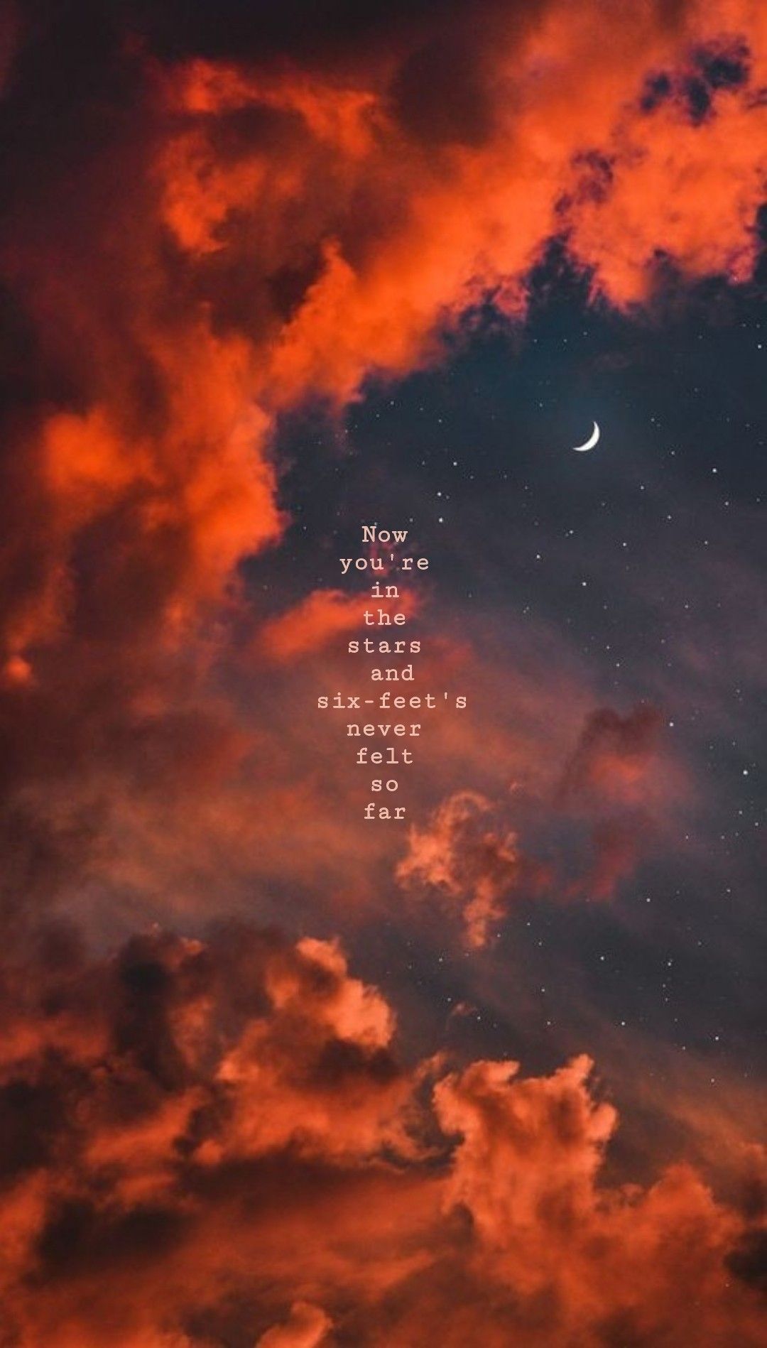 Wallpaper lyrics songs sky stars