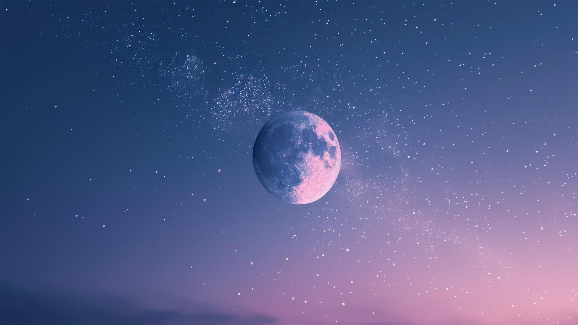 4K HD Wallpaper: dark blue atmosphere