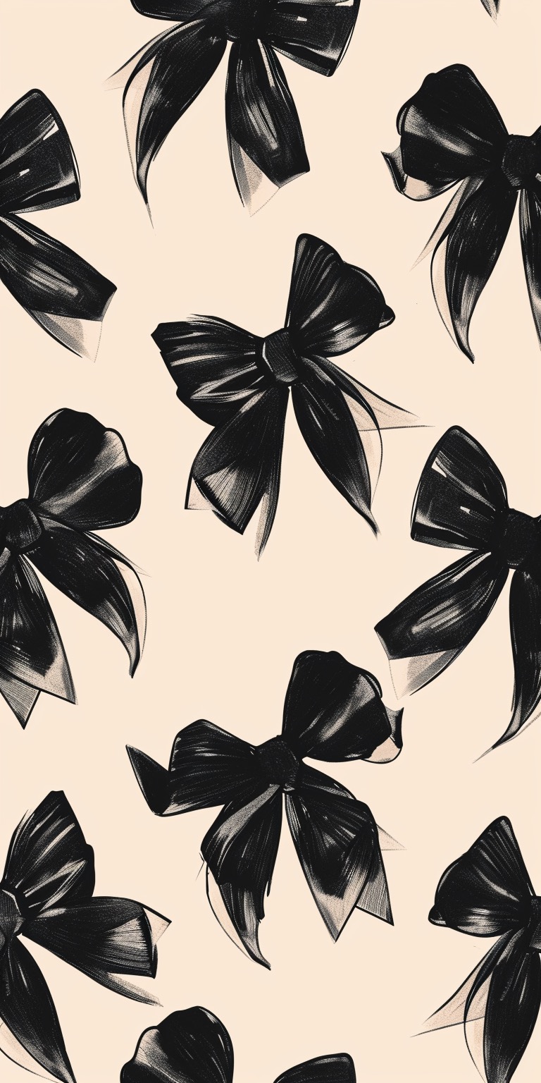 Charming Bow Wallpaper to Adorn