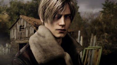 4K Leon Resident Evil 4 Remake