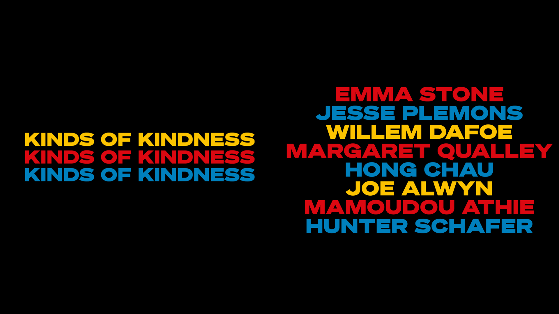 Kinds of Kindness Searchlight Picture