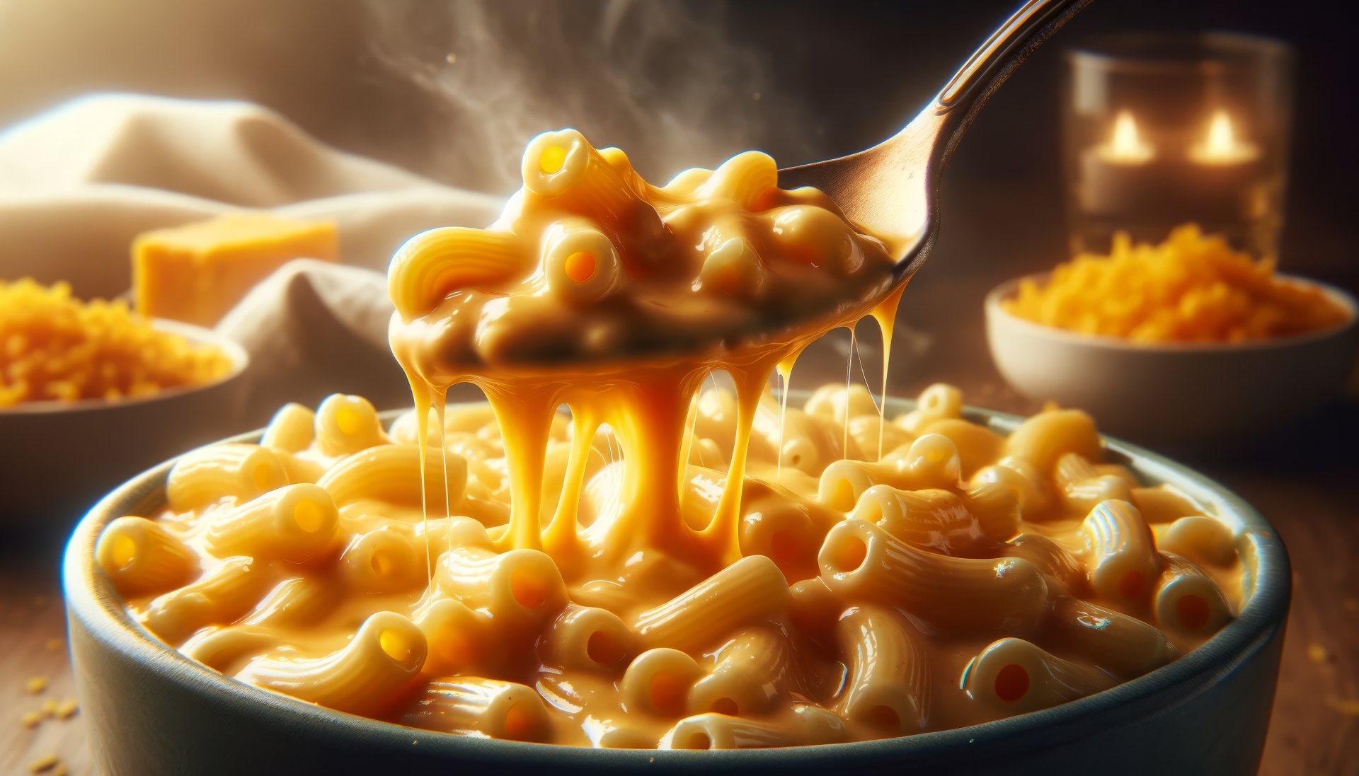 Delicious Mac and Cheese HD Wallpaper