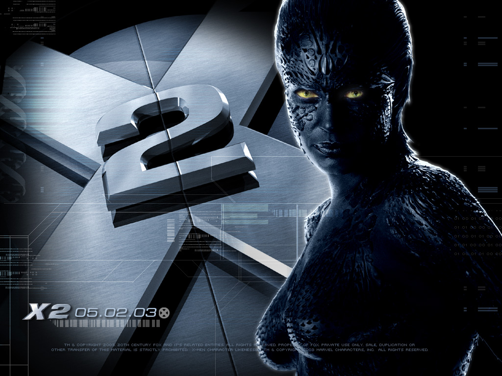 X Men 2. Desktop Wallpaper. 1024x768