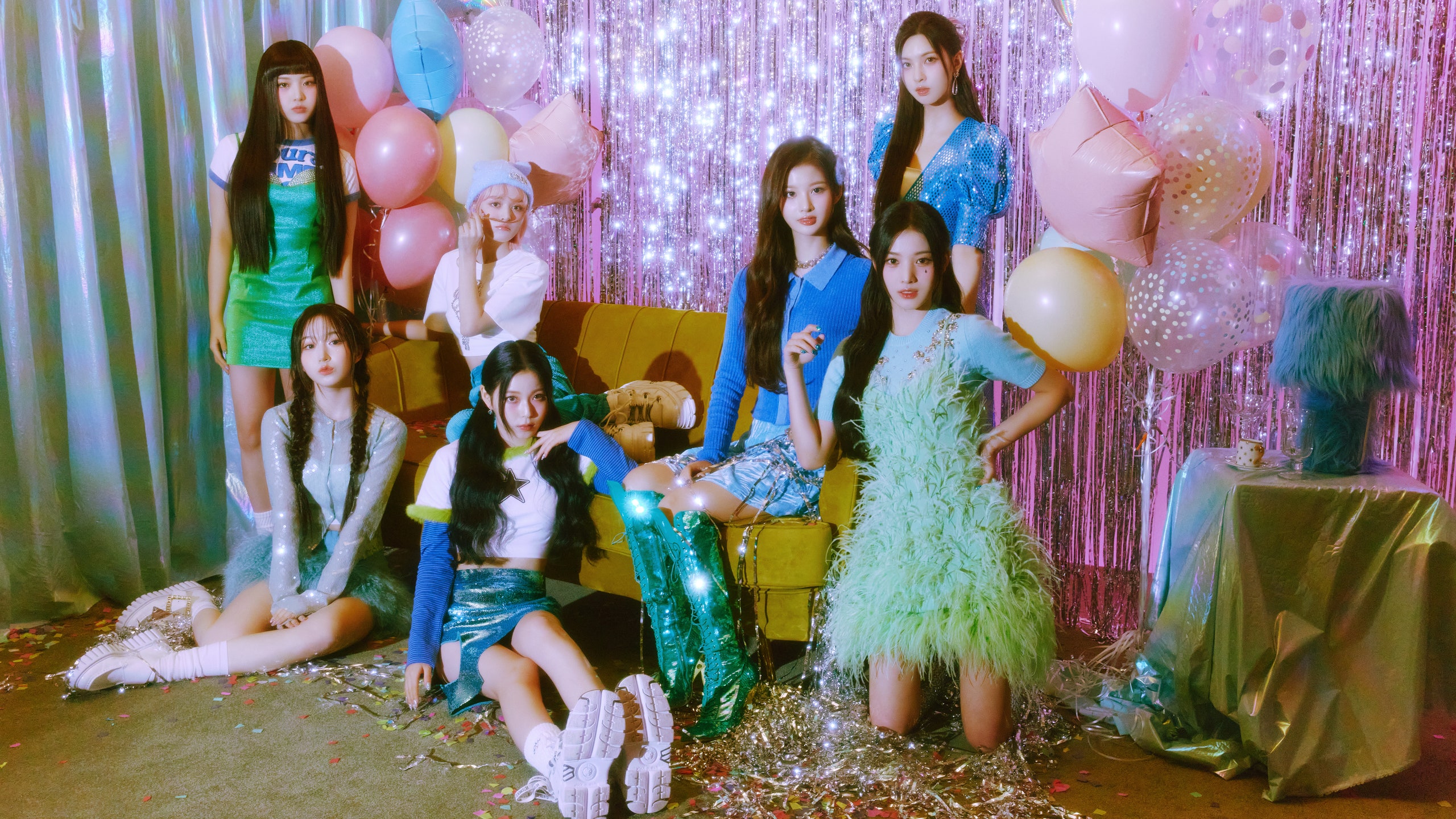 Funky Glitter Christmas” Shimmers