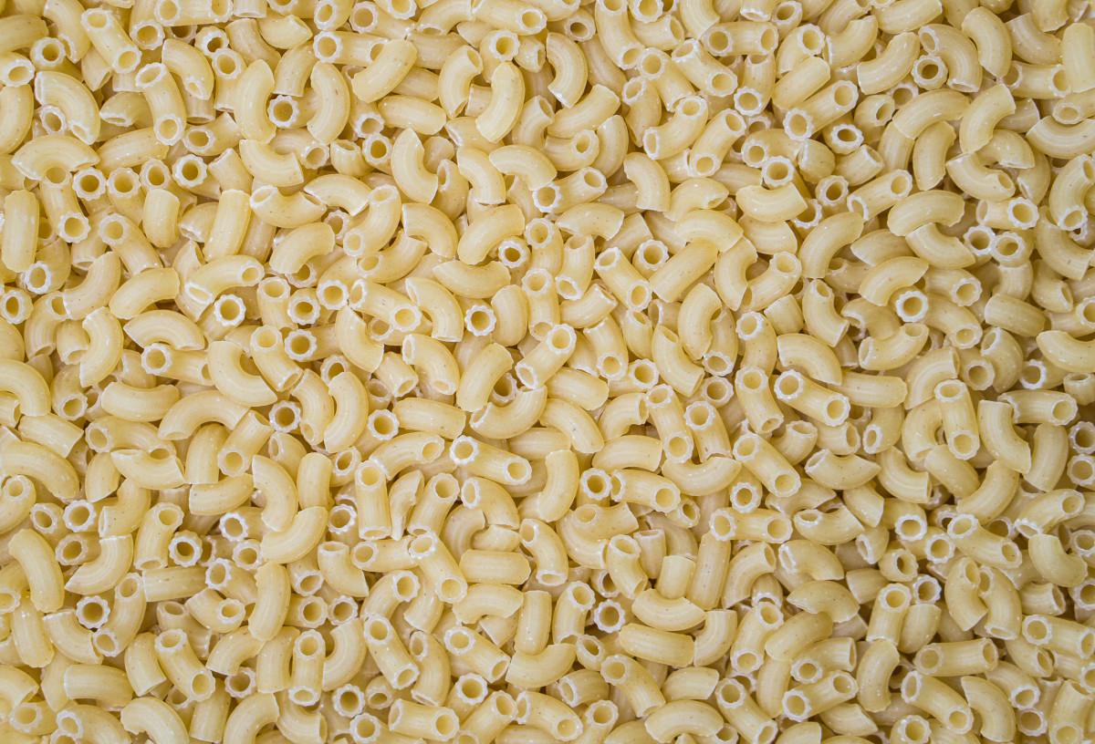 pasta, background, macaroni, food