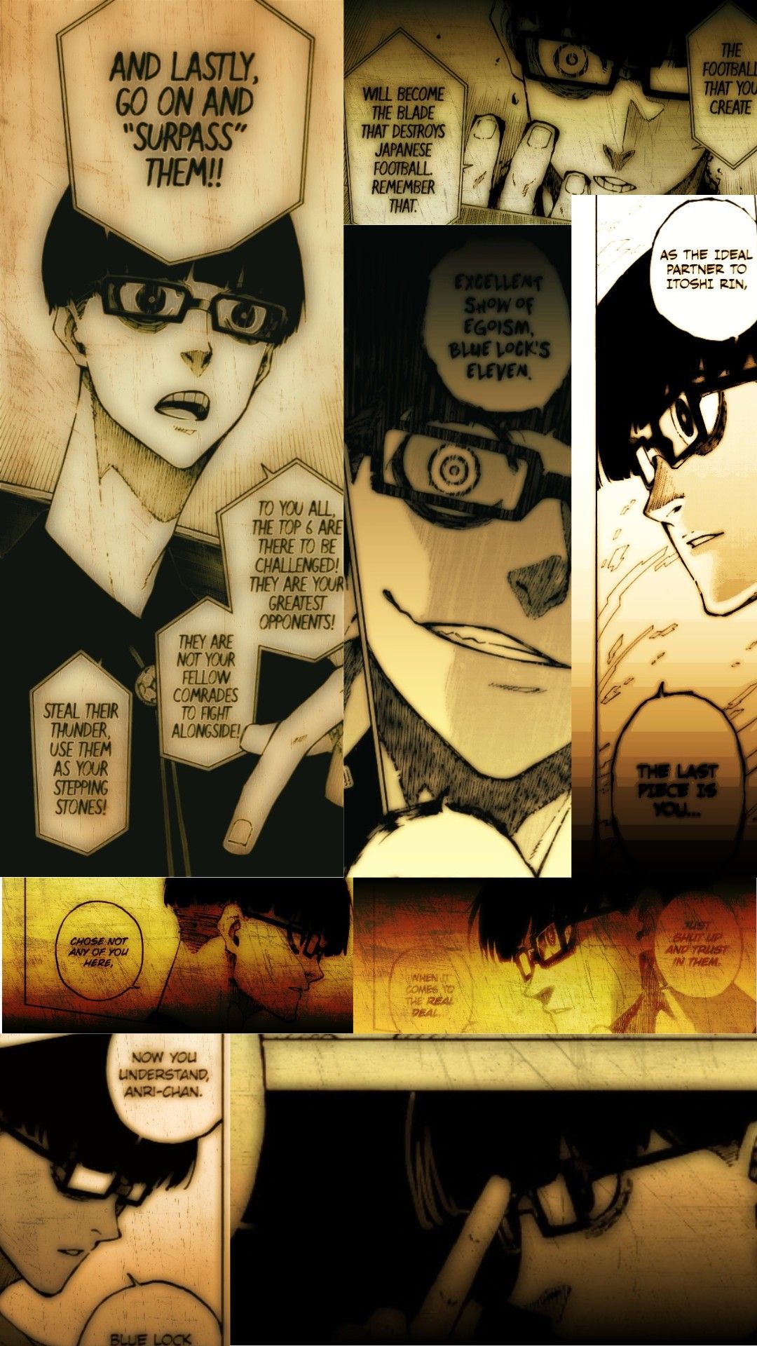 Jinpachi Ego Wallpaper #Bluelock