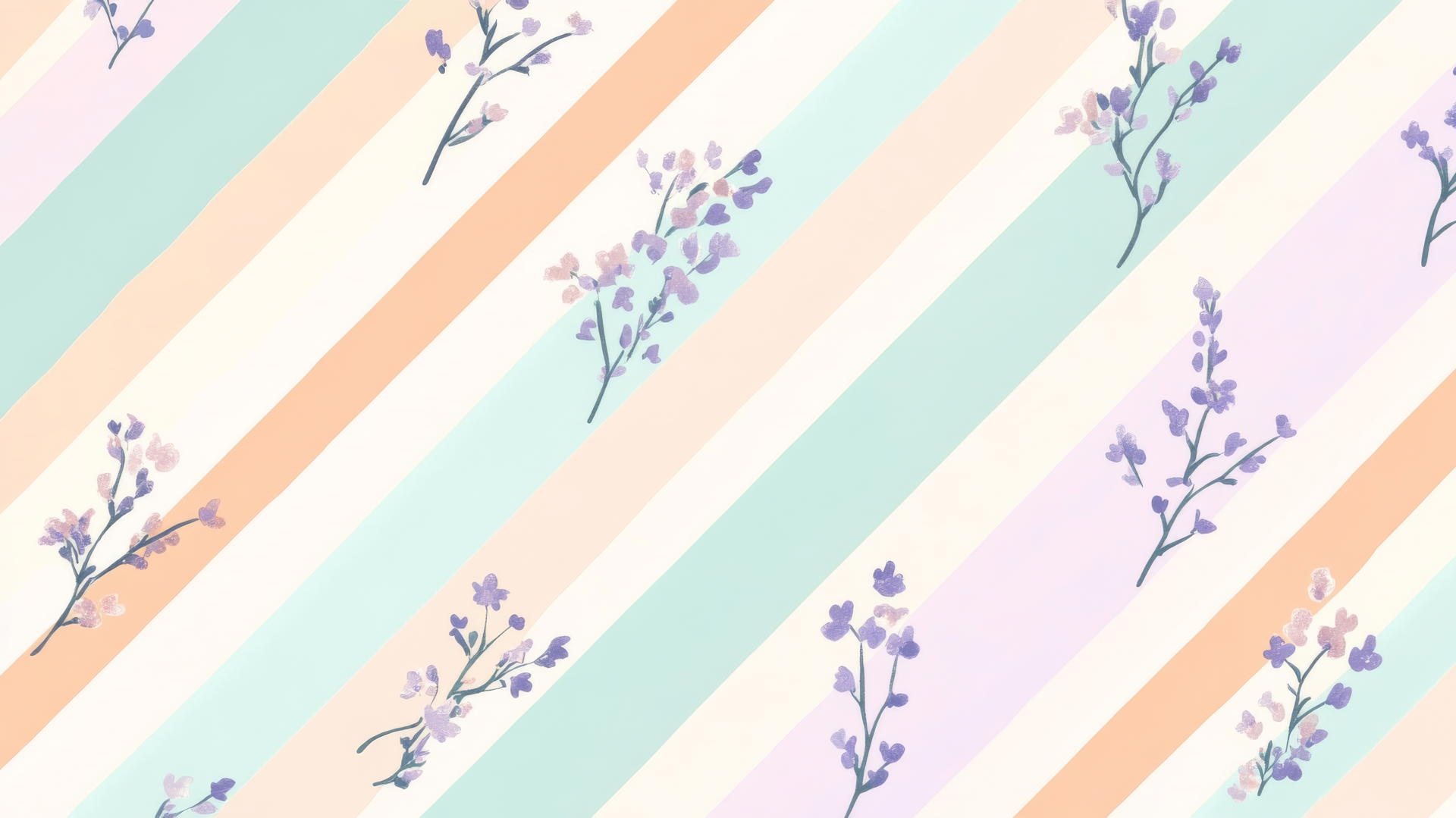 4K HD Wallpaper: preppy items pattern