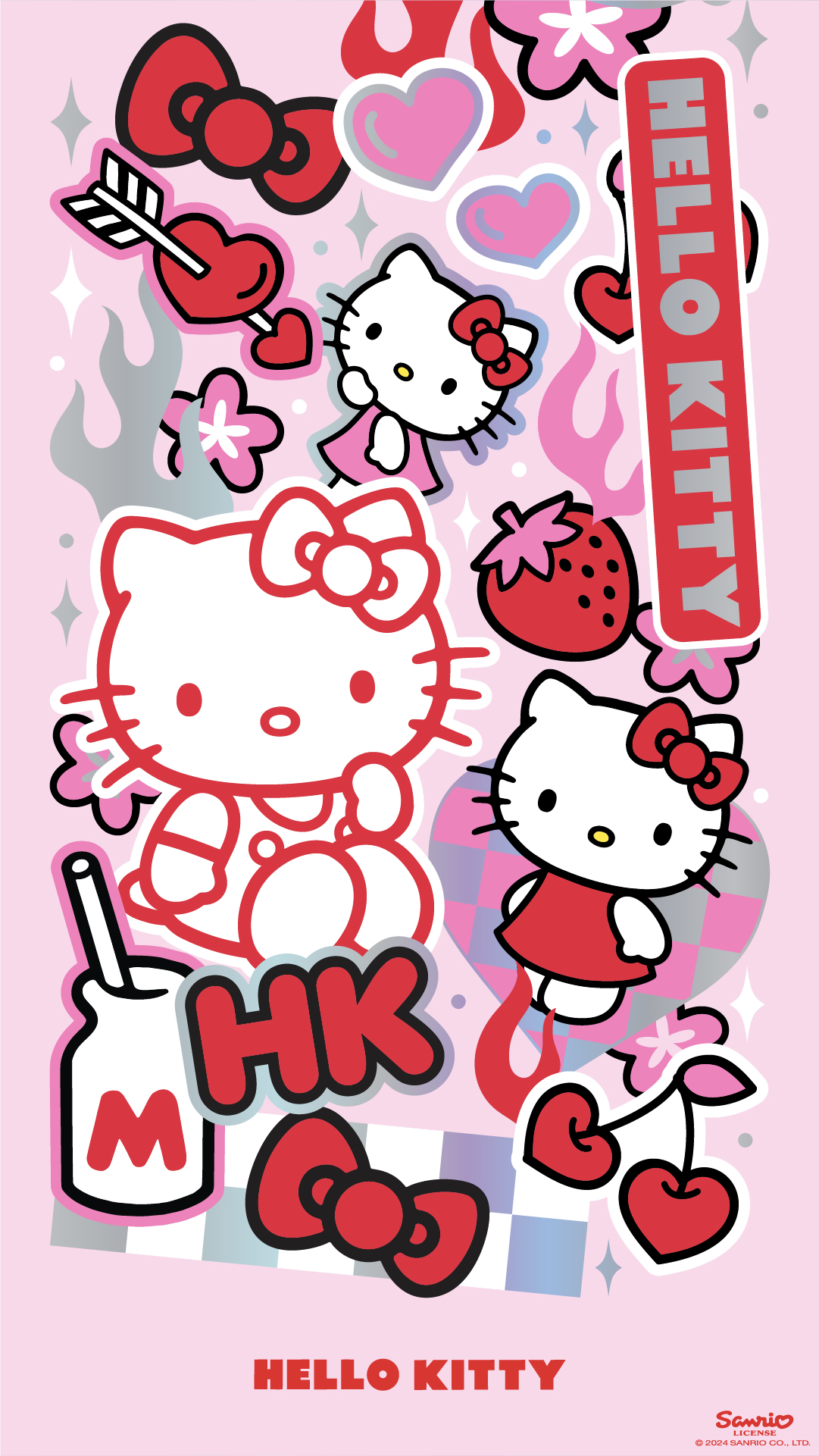 Hello Kitty & Friends Phone Wallpaper