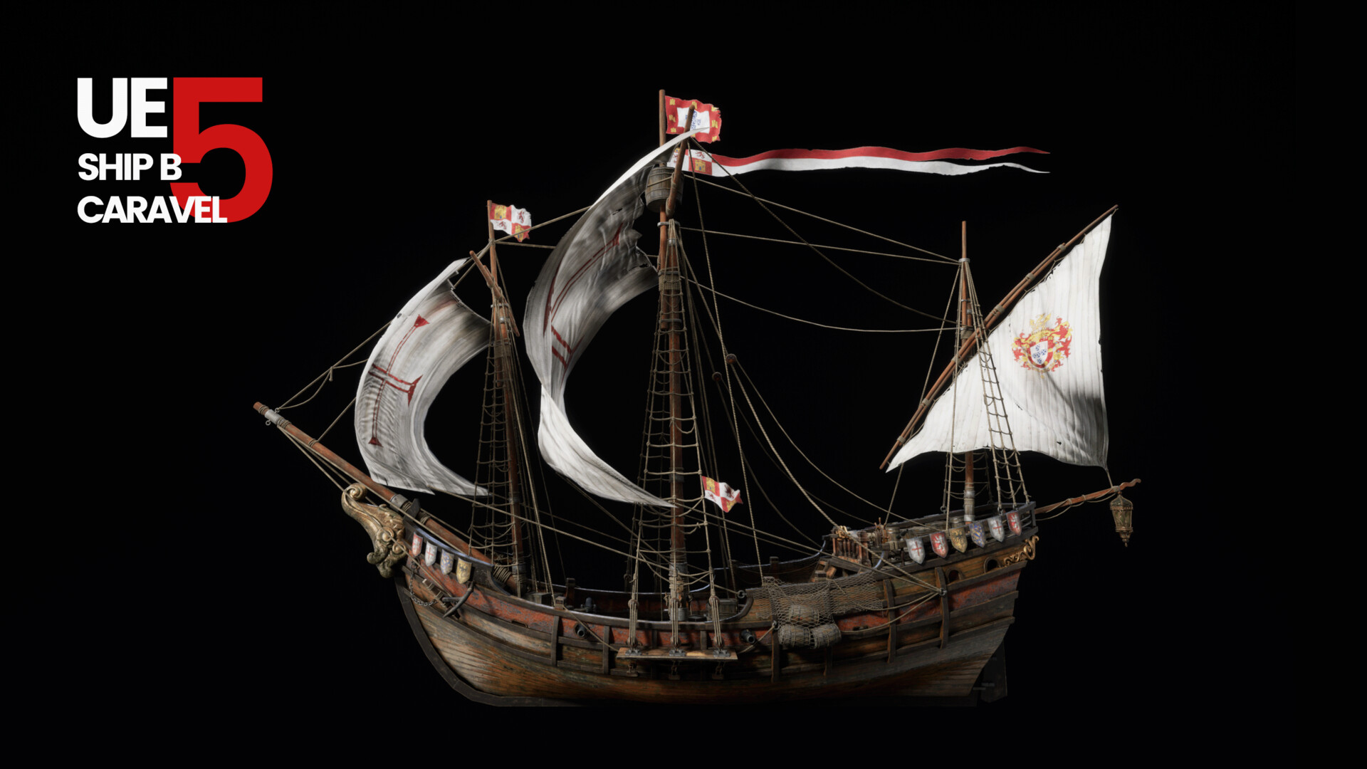 UE5. The ship Caravel