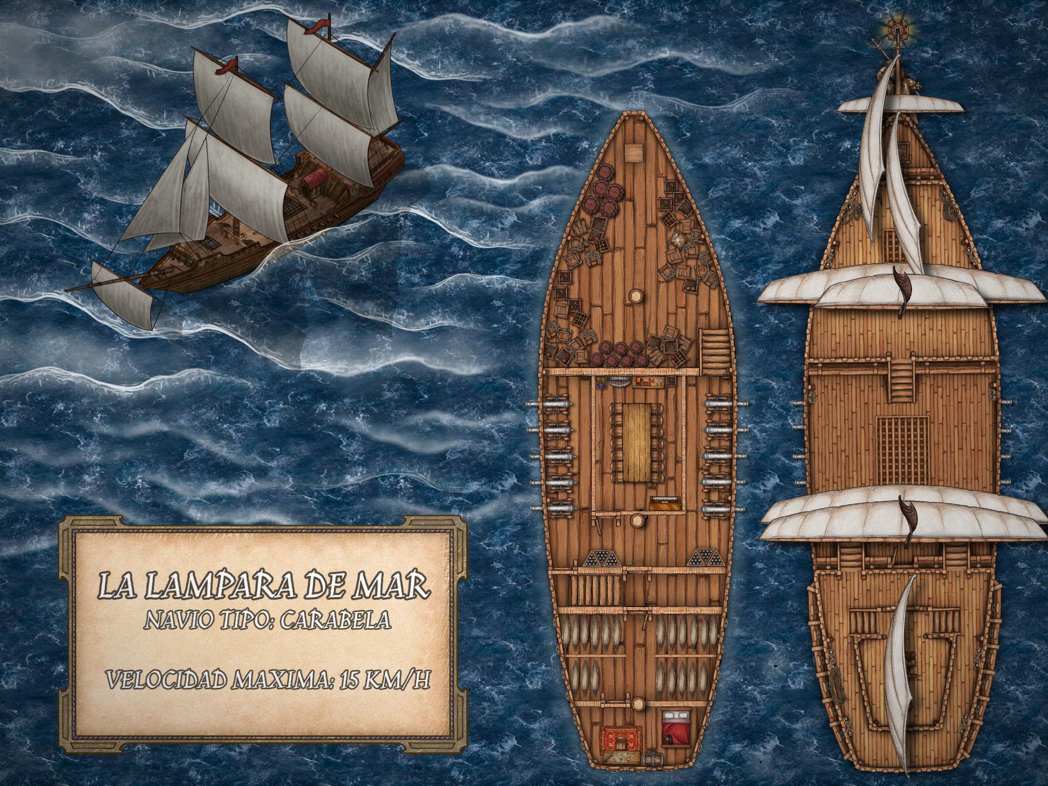 Caravel: the sea lamp hope you like it