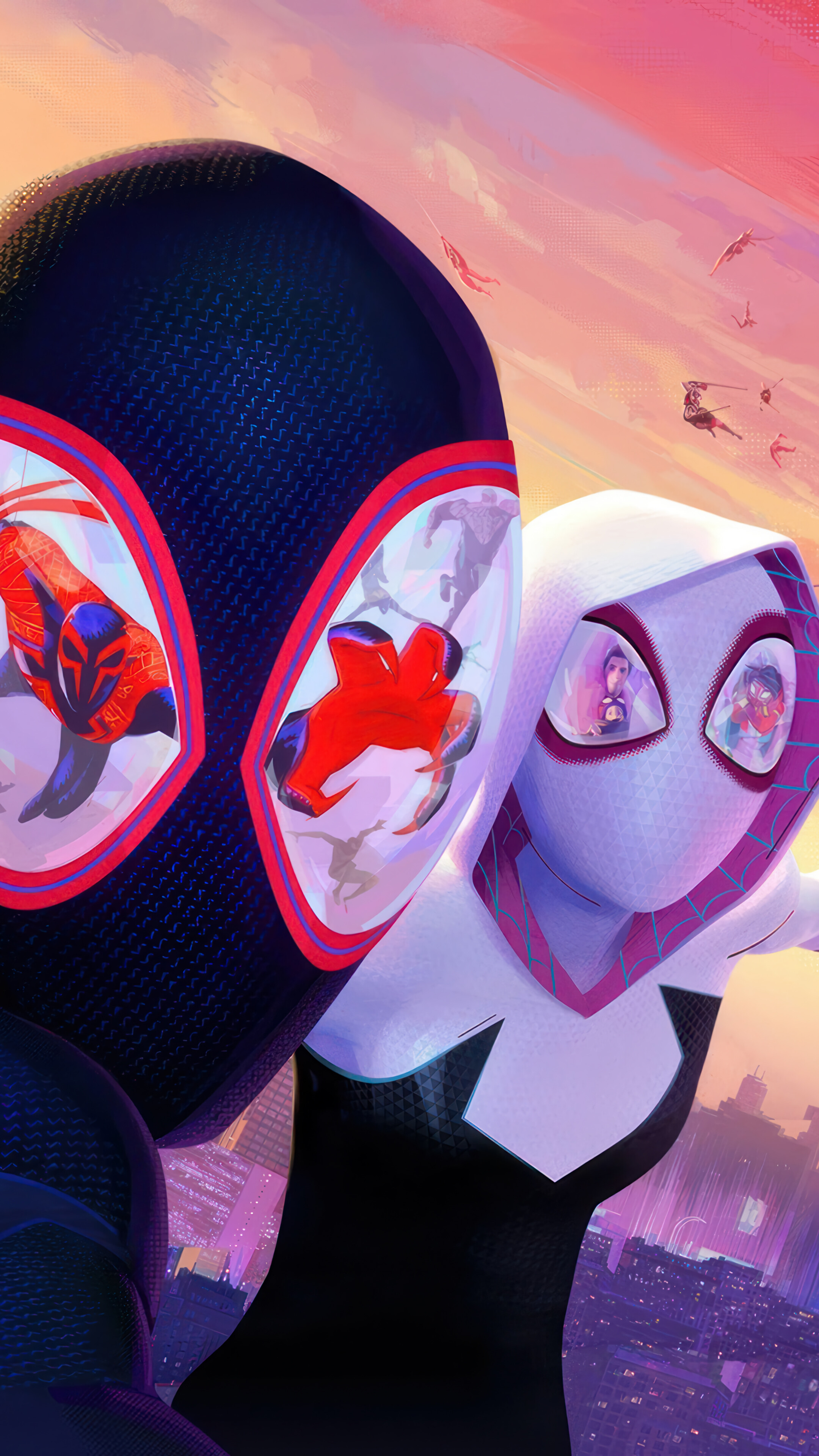 Miles Morales Spider Gwen Spider Man