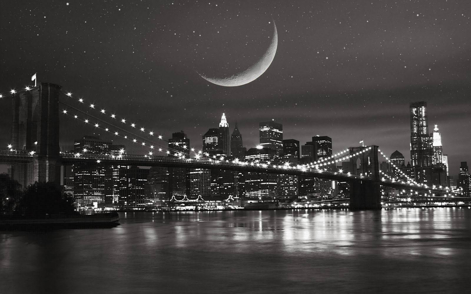 Black And White New York Picture