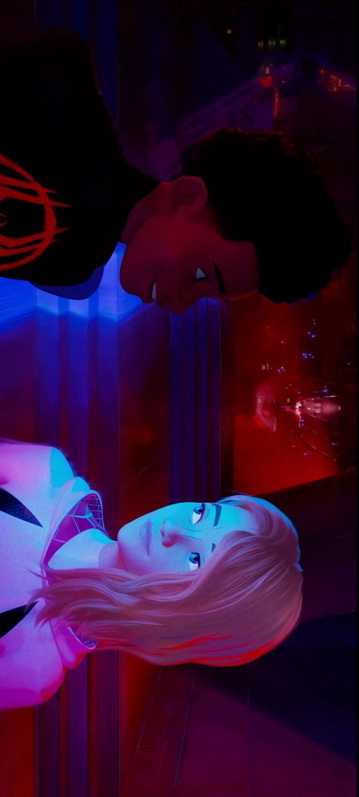 Miles Morales and Gwen Stacy wallpaper