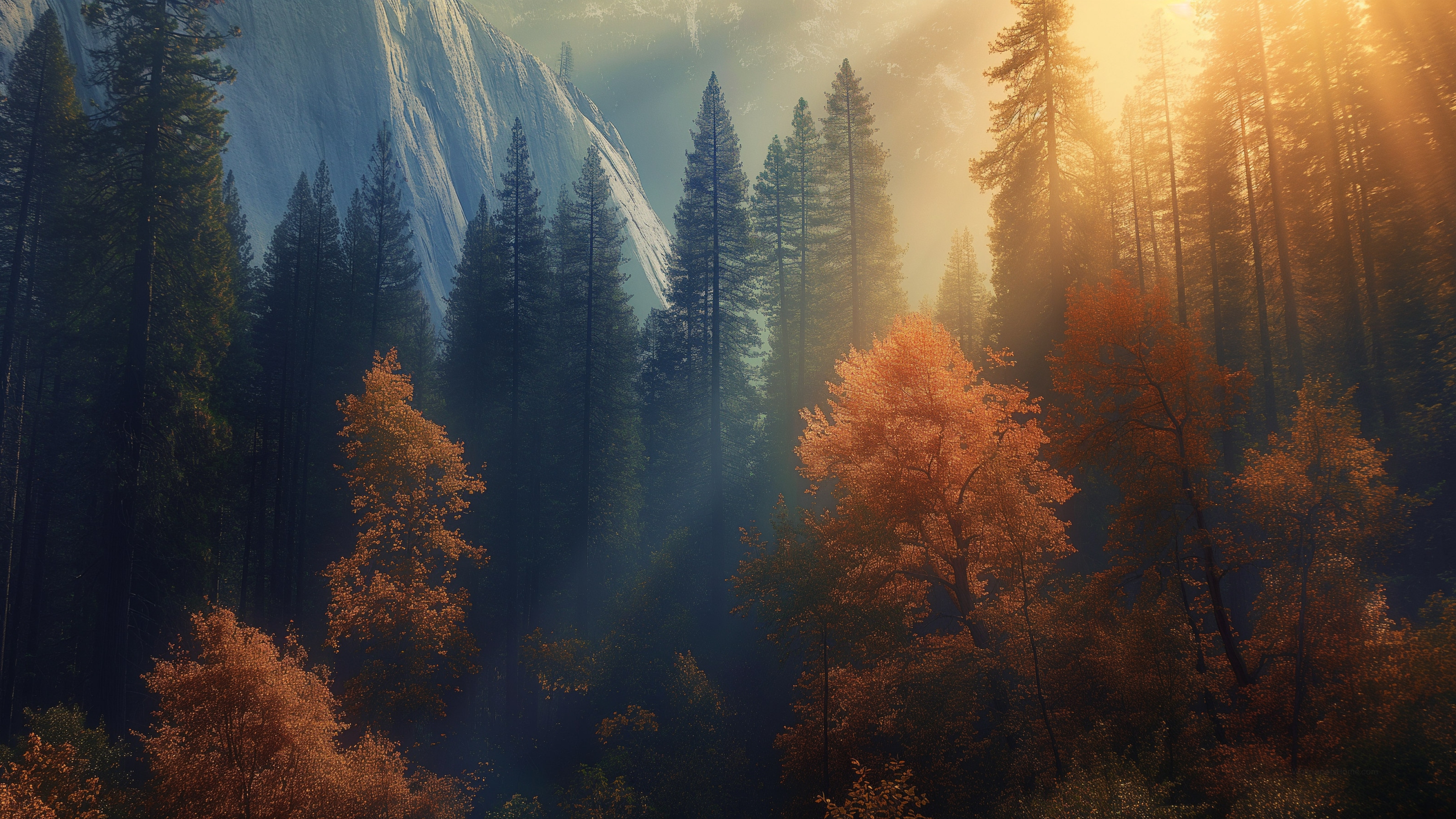 Yosemite Wallpaper, Forest