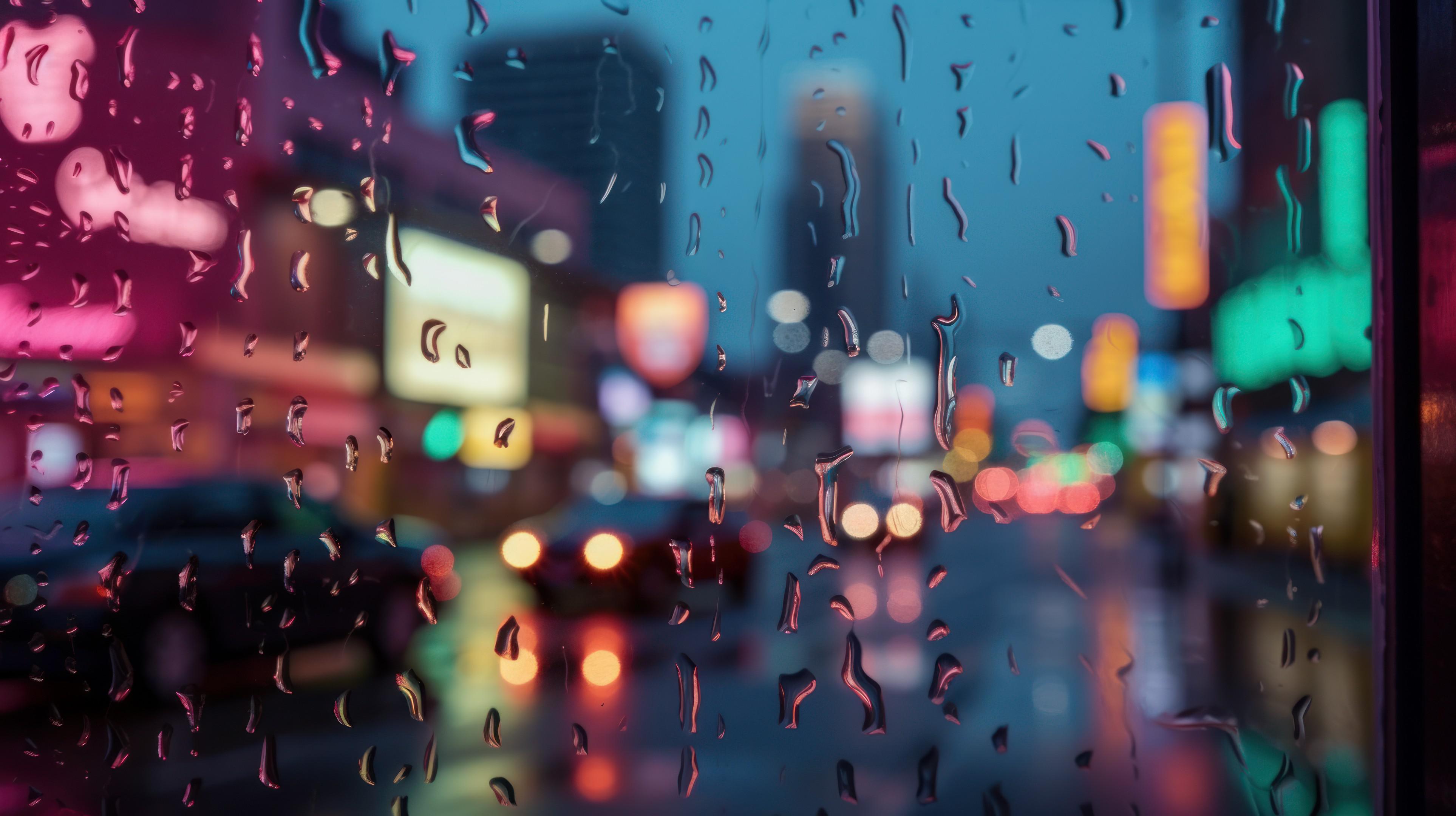 Lo Fi Rainy Window