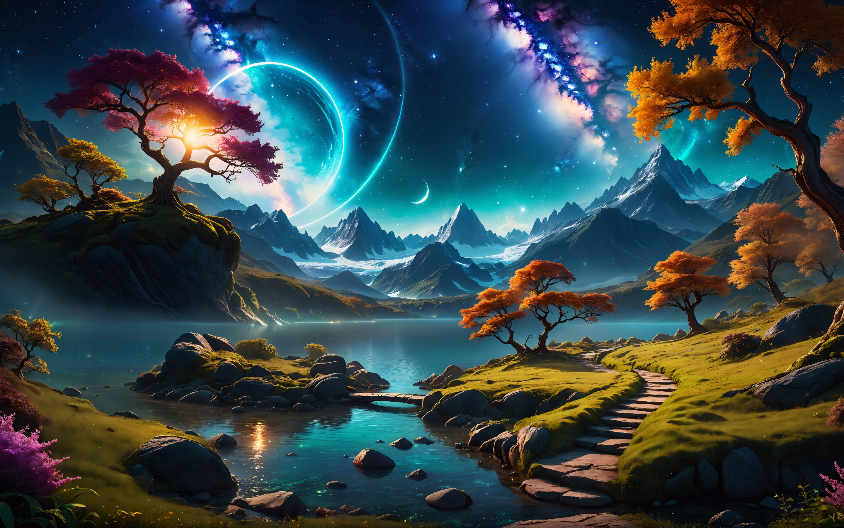 Dreamy Wallpaper 4K, Landscape