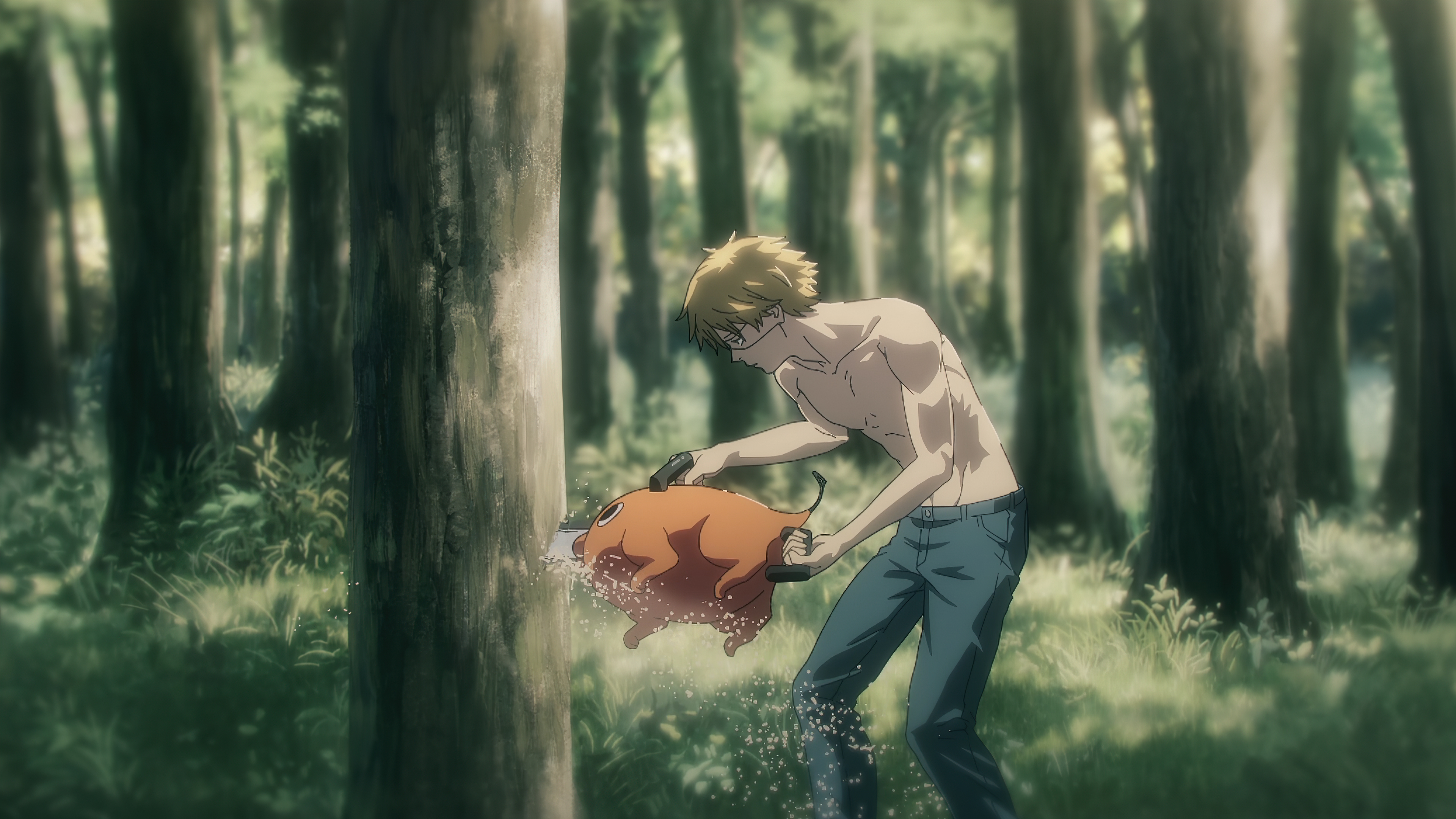 Chainsaw Man Anime 4K Anime Screenshot
