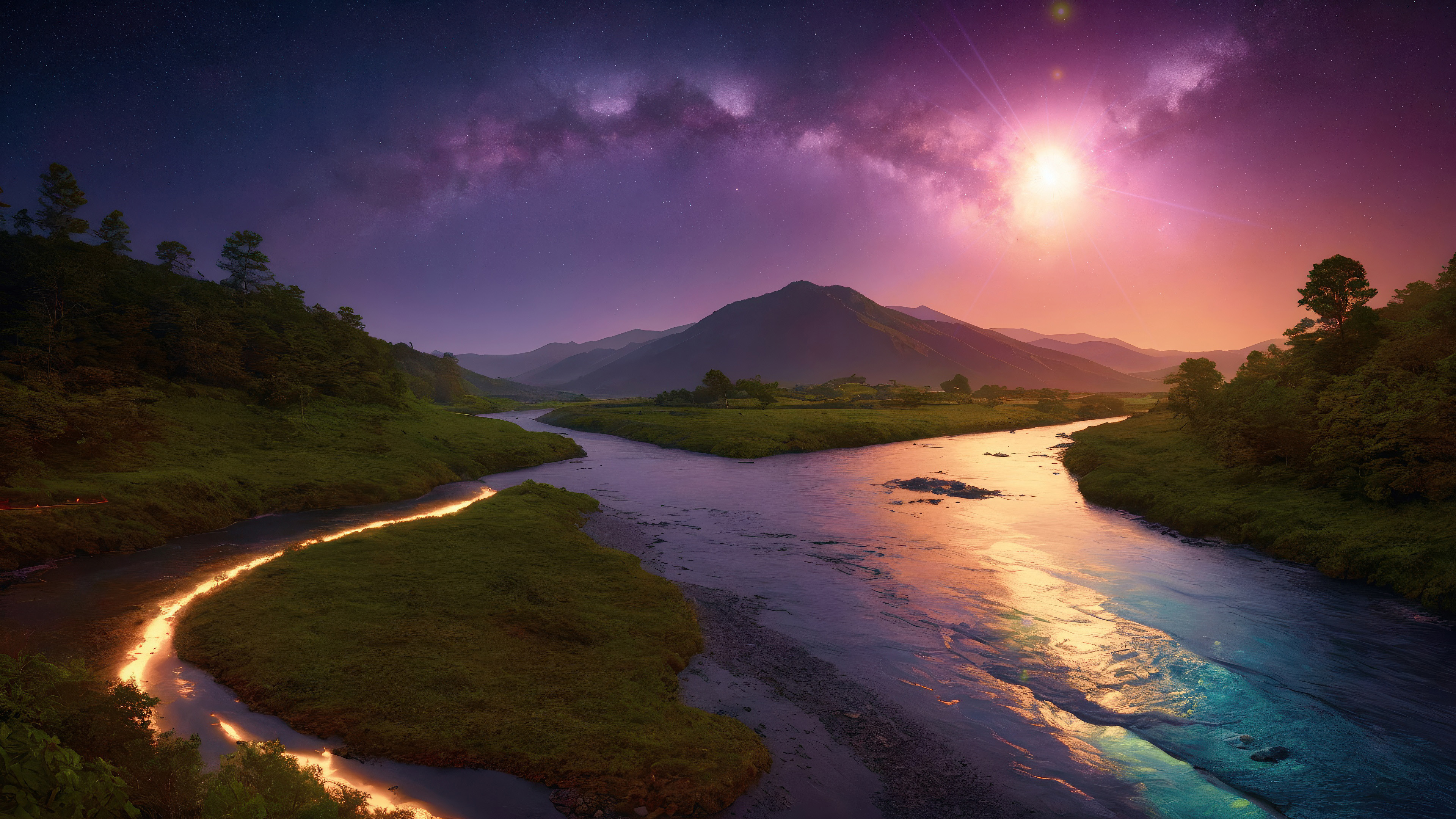 Dreamy Landscape 4k Wallpaper, HD Nature