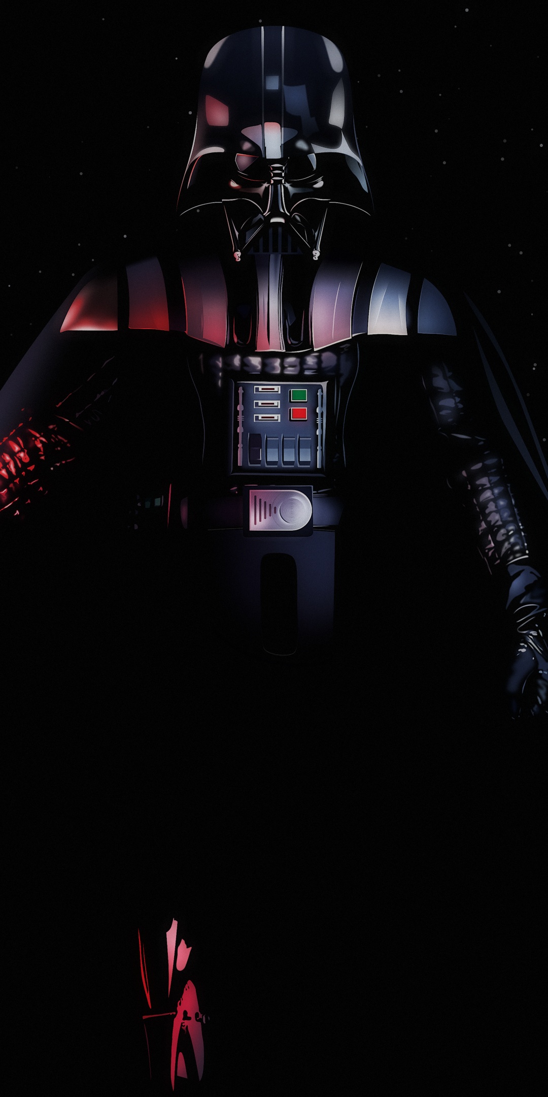 Darth Vader Wallpaper 4K, Black