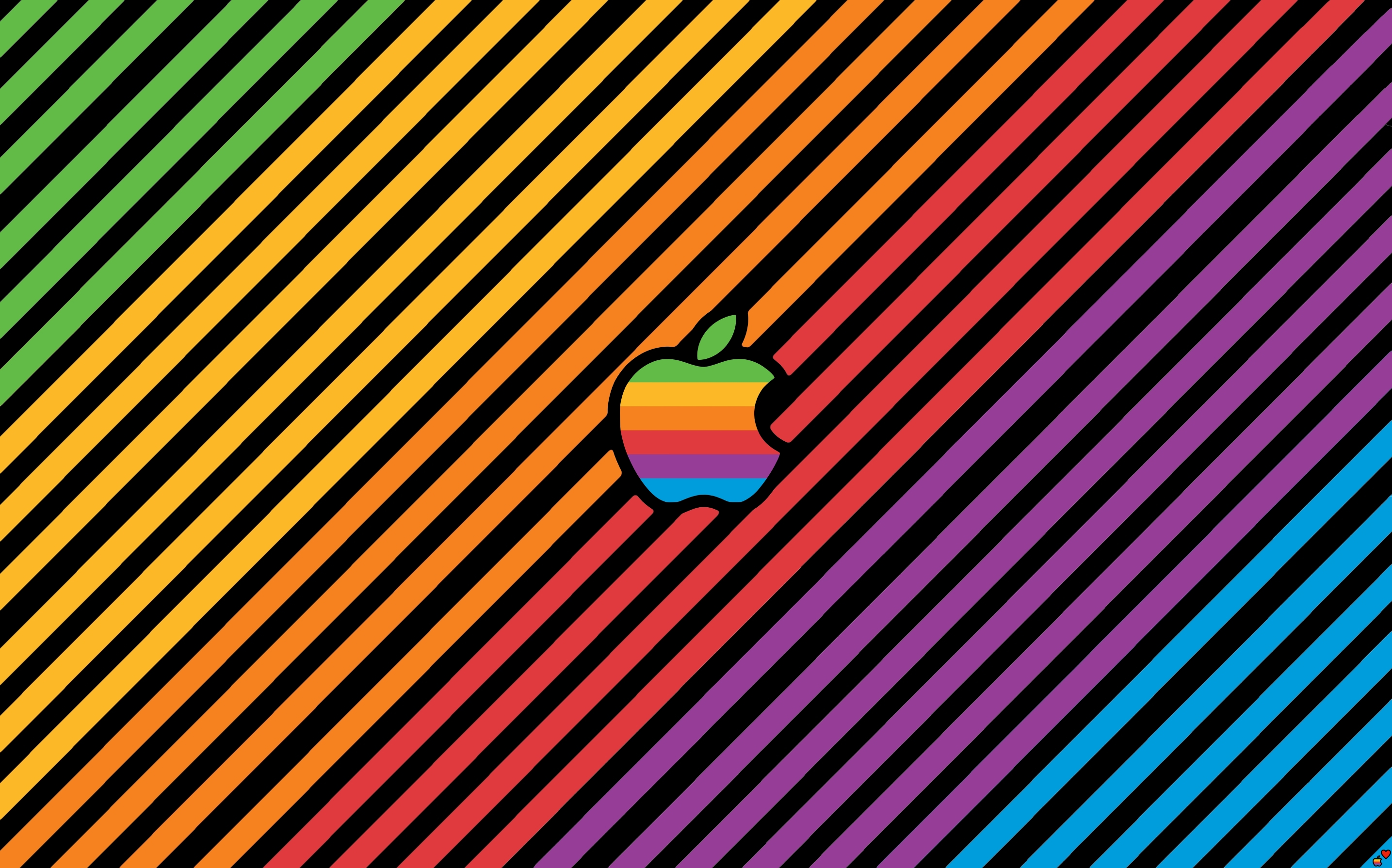 4th set of apple logo wallpaper