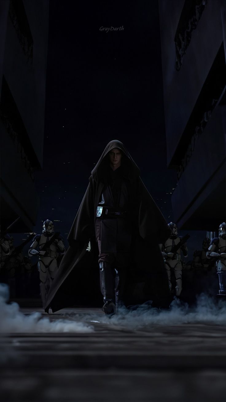 Anakin Jedi Temple March. Vertical