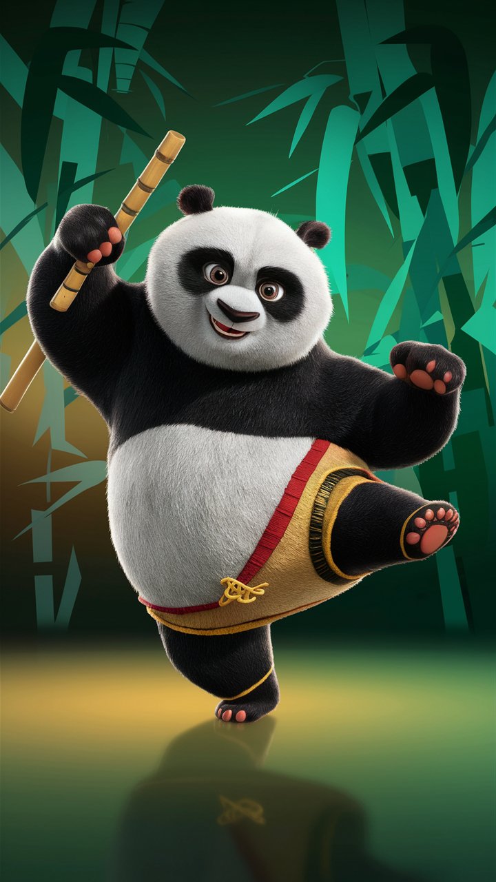 Kung Fu Panda Mobile Wallpaper