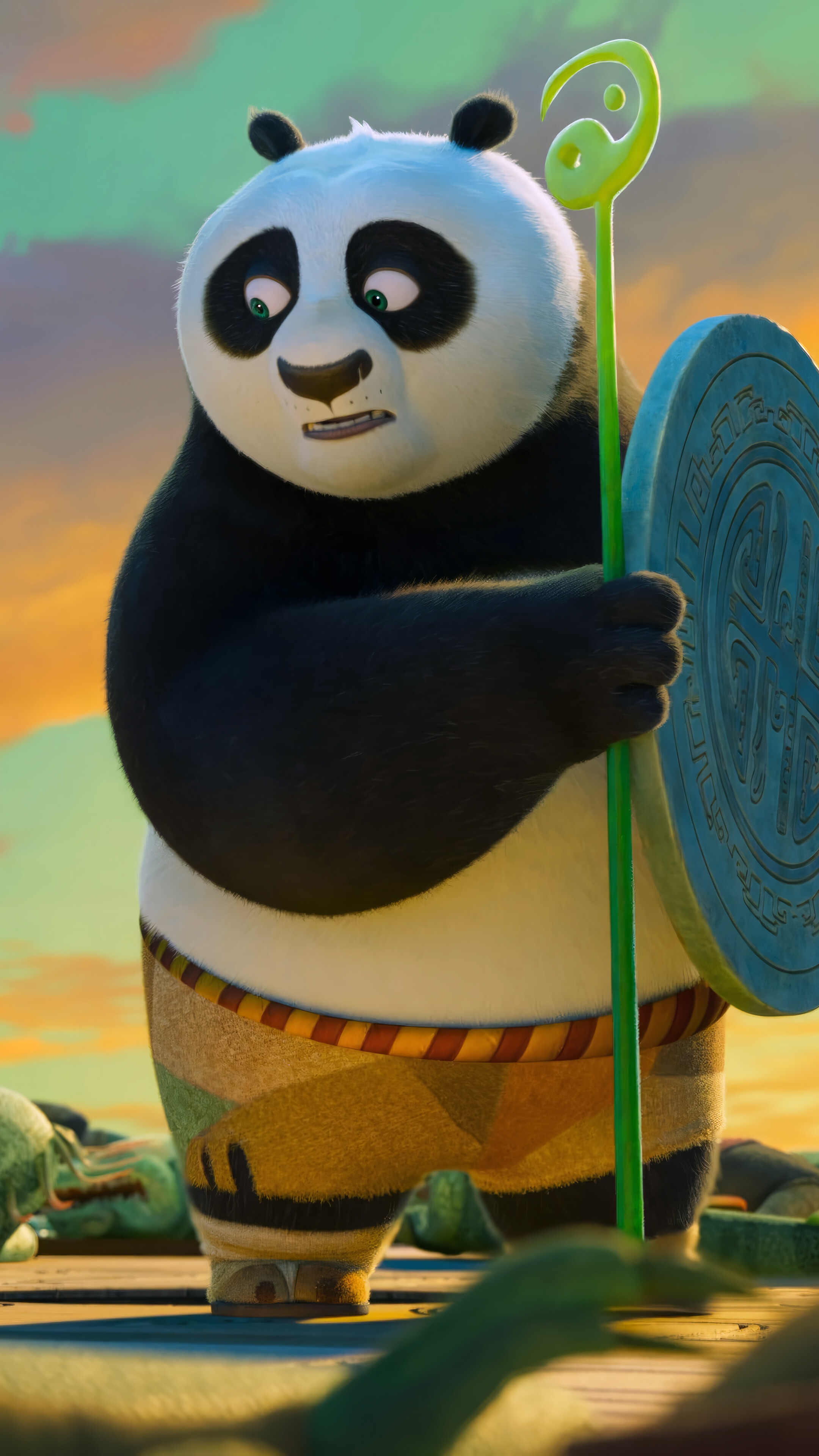 Kung Fu Panda 4 Po Zhen += 4K Wallpaper