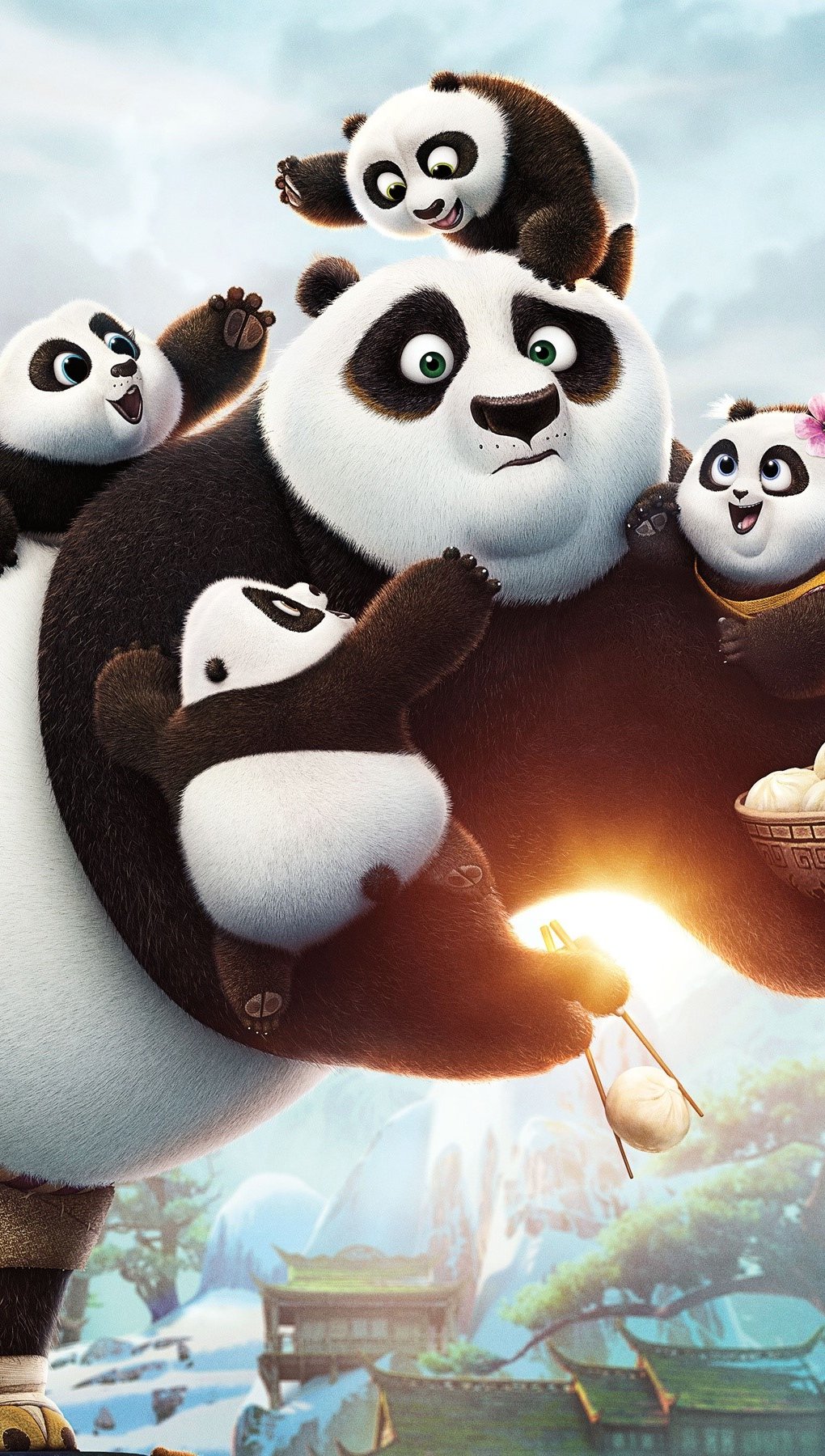 Po of Kung Fu Panda 3 Wallpaper