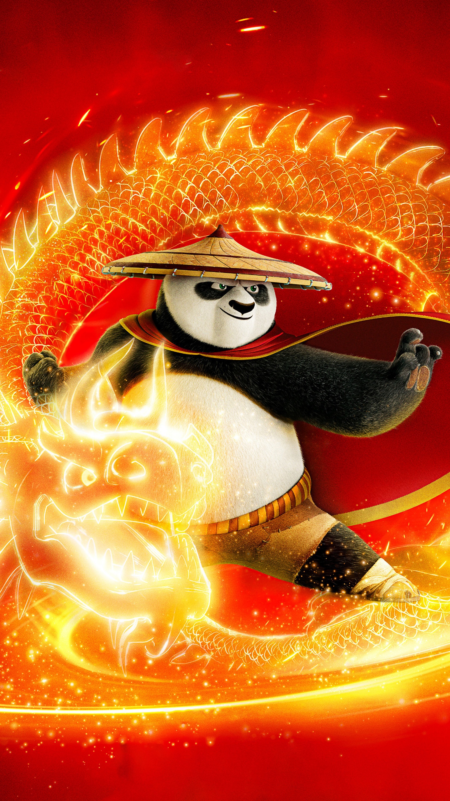 Kung Fu Panda 4 Wallpaper 4K, Dragon