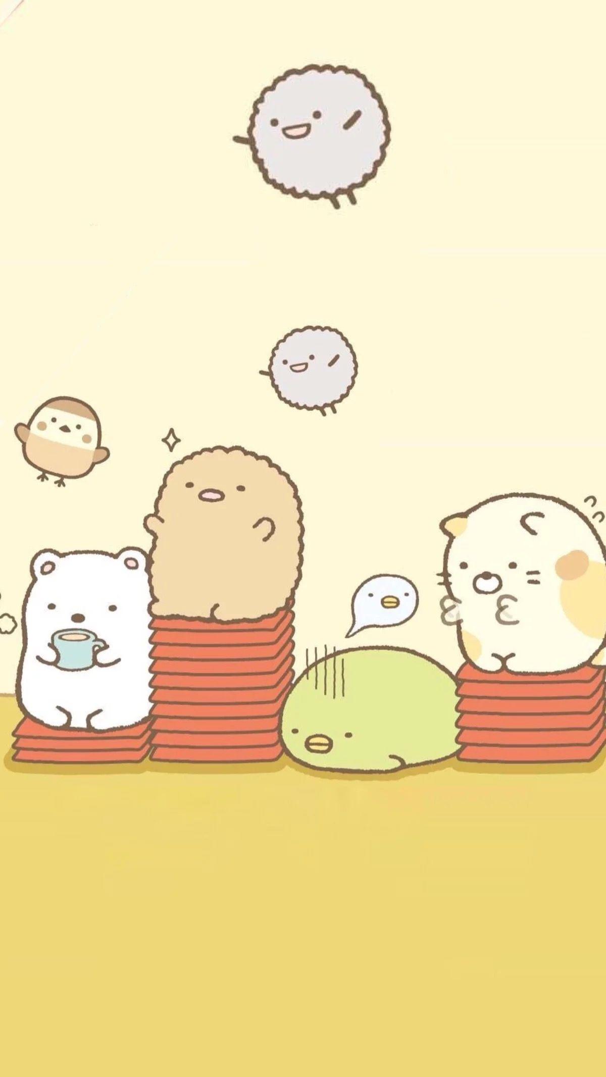 Sumikko Gurashi iPhone Wallpaper
