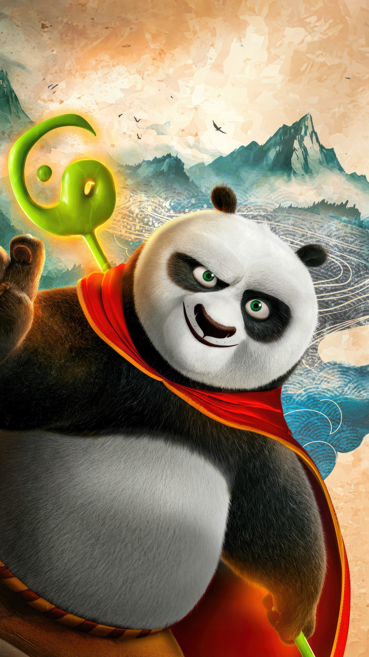 Kung Fu Panda 4 Poster iPhone